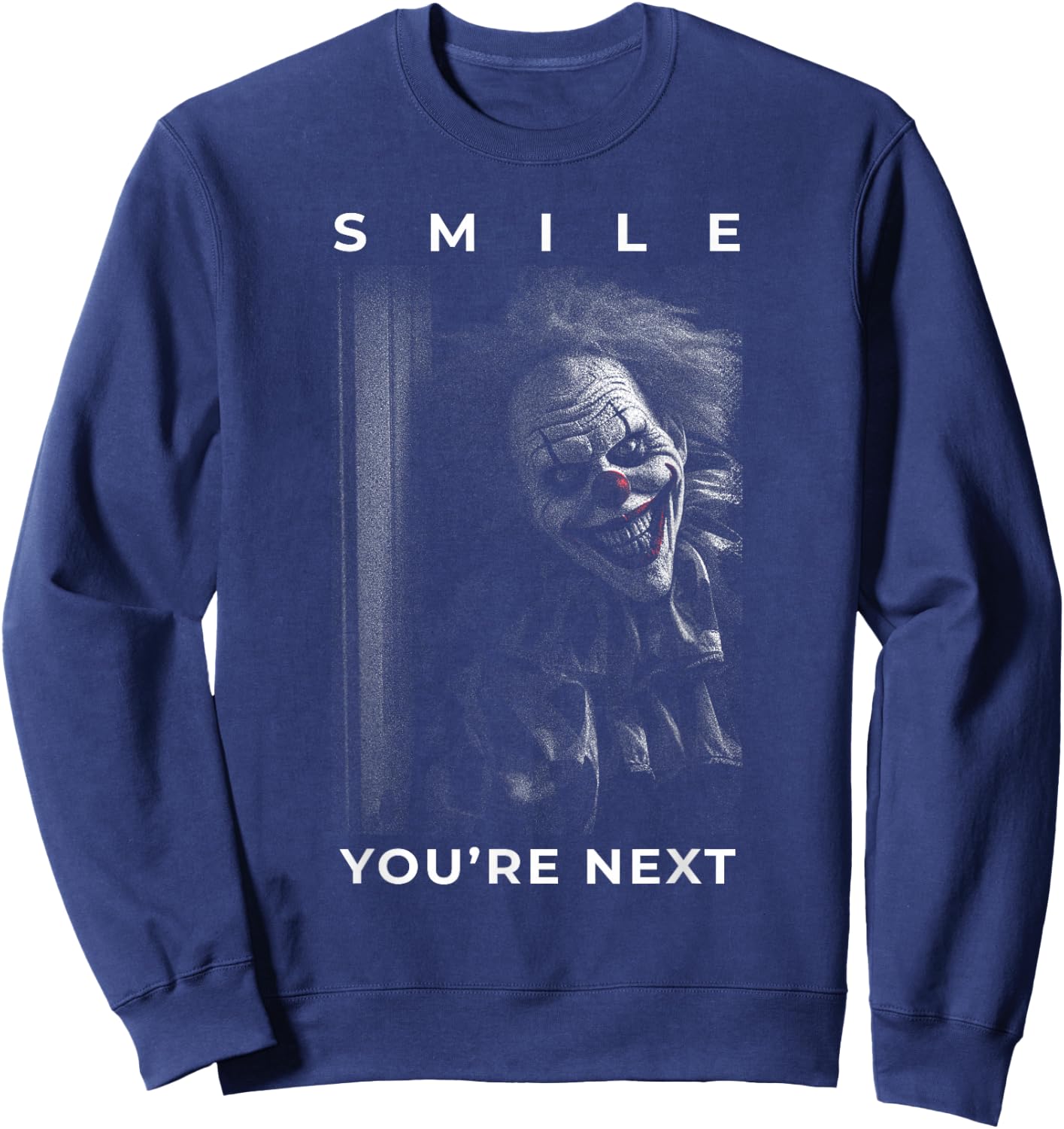 Bad Clown Scary Carnival , black Sweatshirt - Sweatshirt | Navy