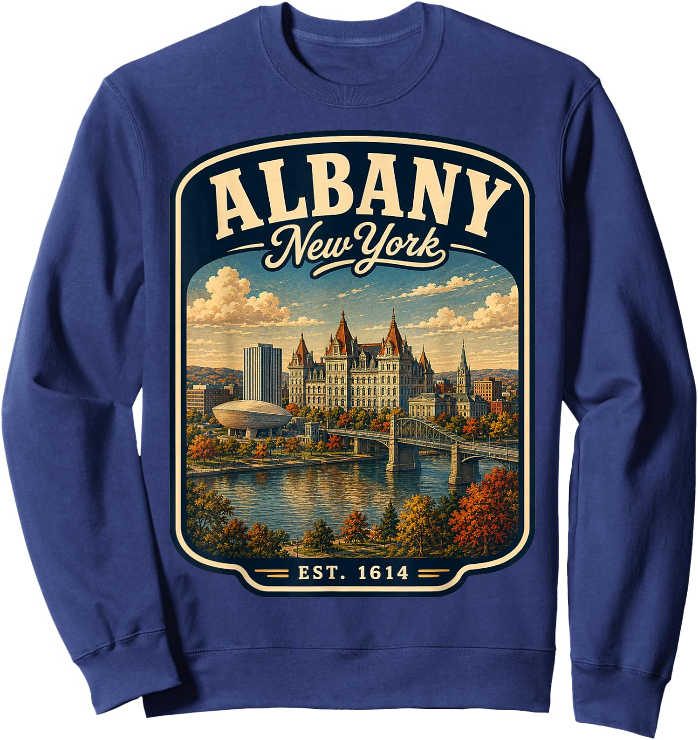 Family Trip Sweatshirt - Sweatshirt | Navy