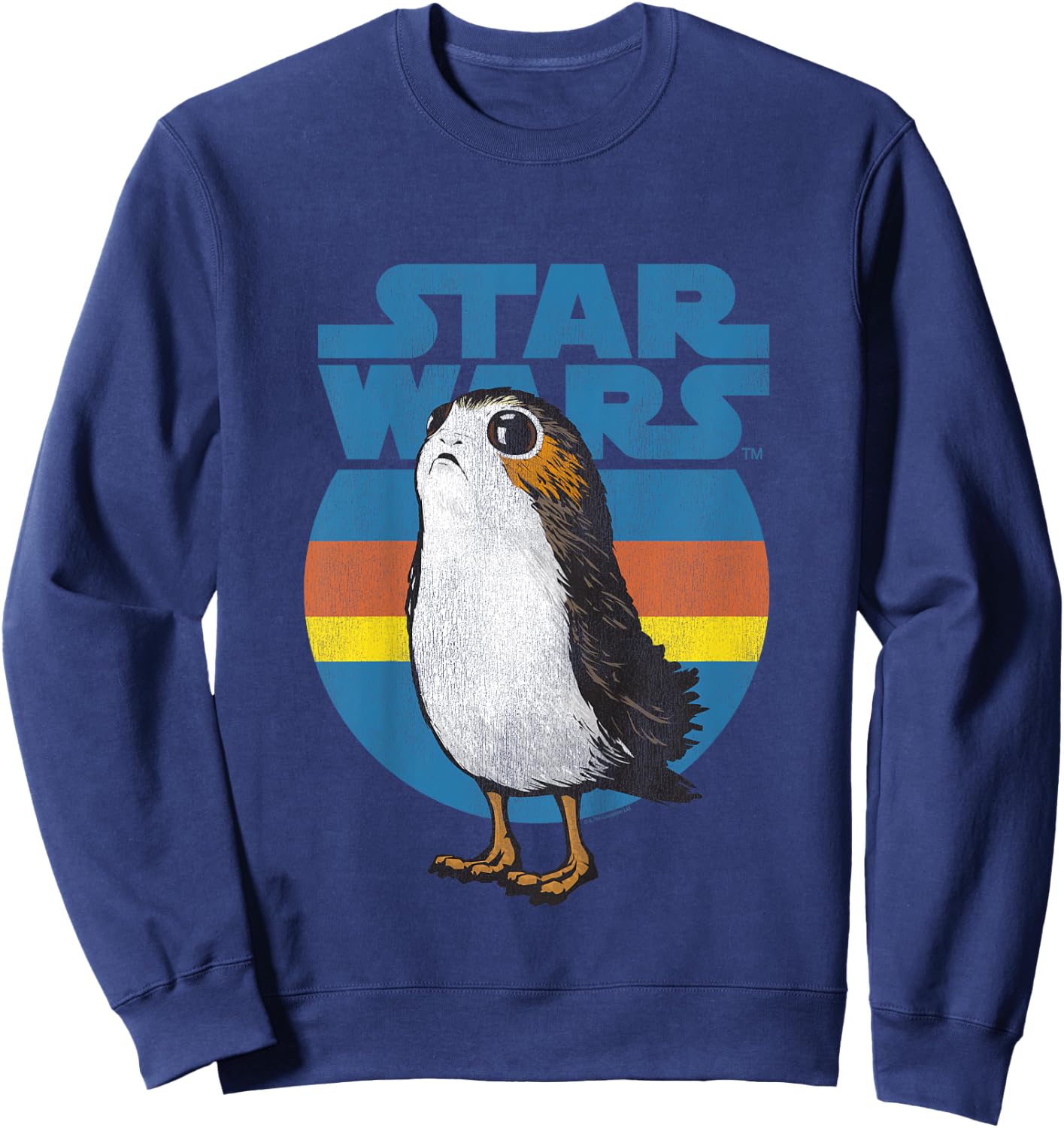Star Wars Last Jedi Porg Sweatshirt - Sweatshirt | Navy