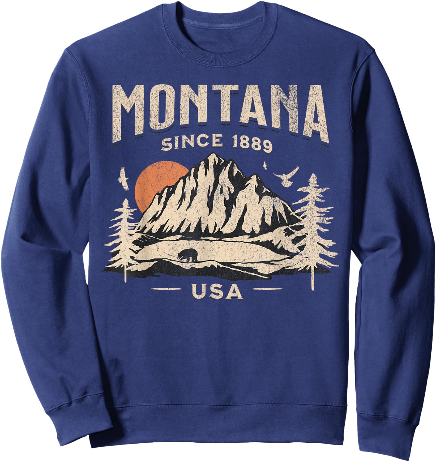 Montana Sweatshirt - Sweatshirt | Navy