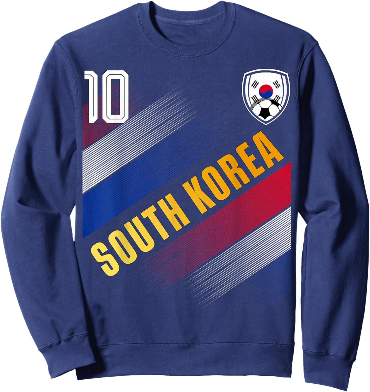 Drapeau Corée du Sud Corée du Sud Amoureux de la Sweatshirt - Sweatshirt | Navy
