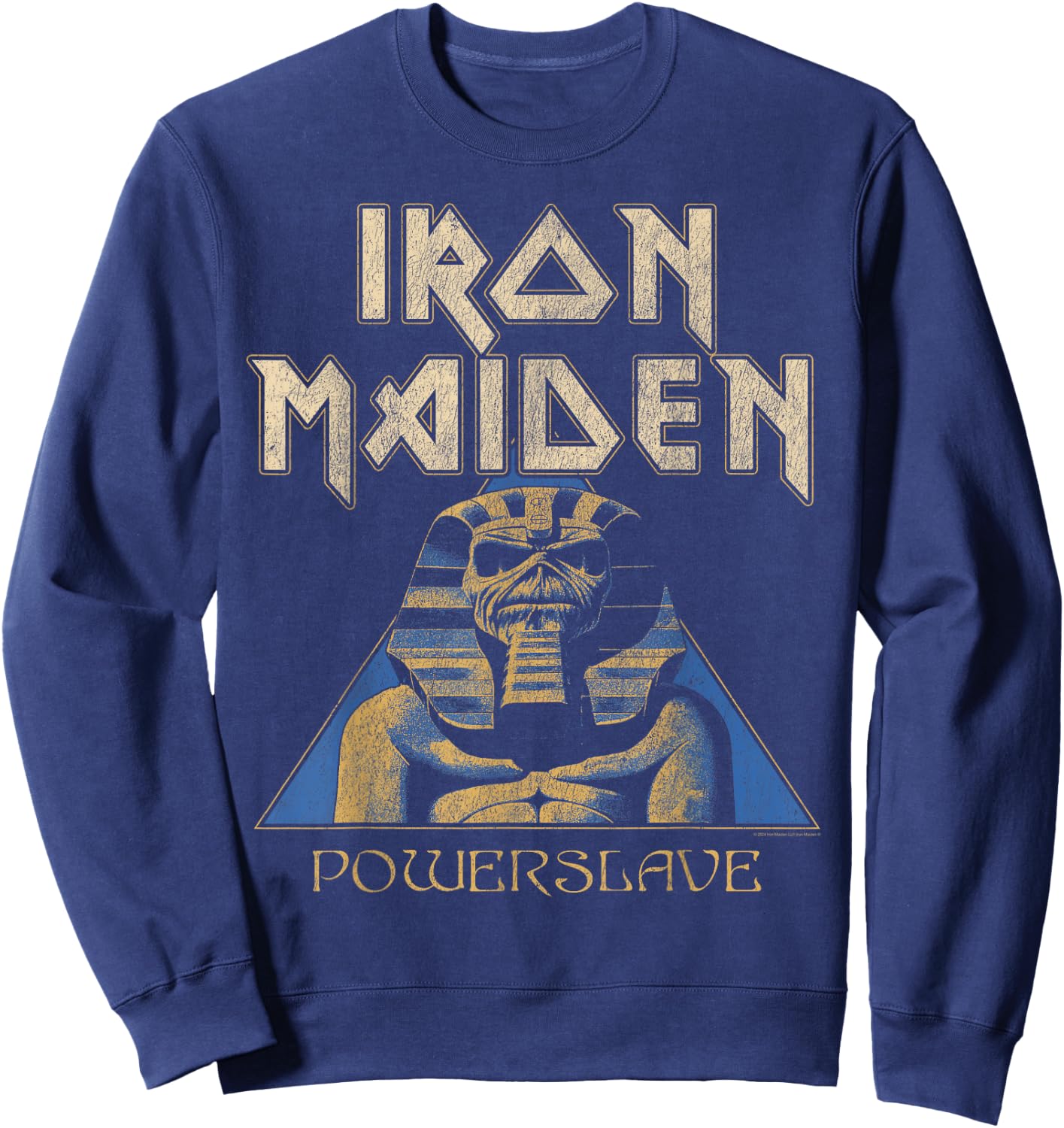 Iron Maiden Pyramid Sphinx Navy Sweatshirt - Sweatshirt | Navy
