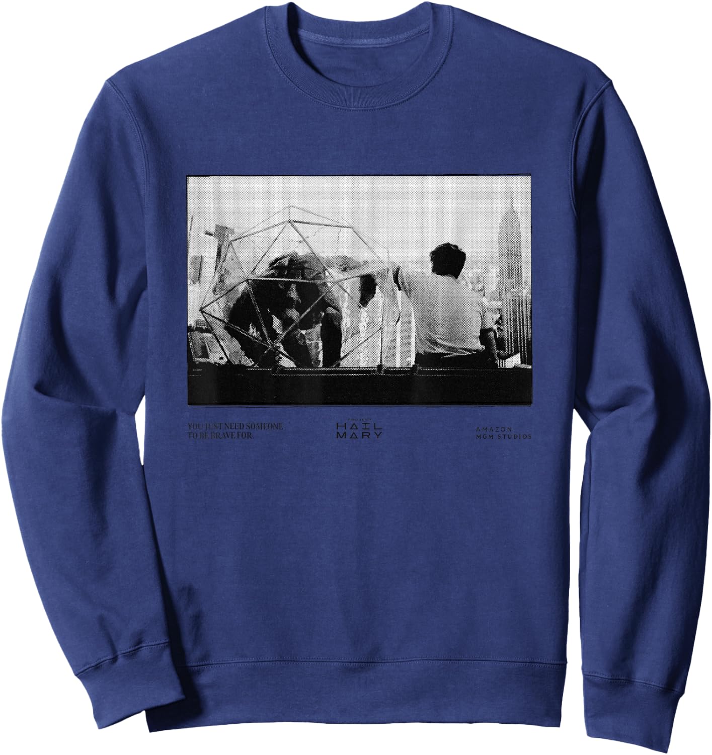 Du brauchst nur jemanden Sweatshirt - Sweatshirt | Navy