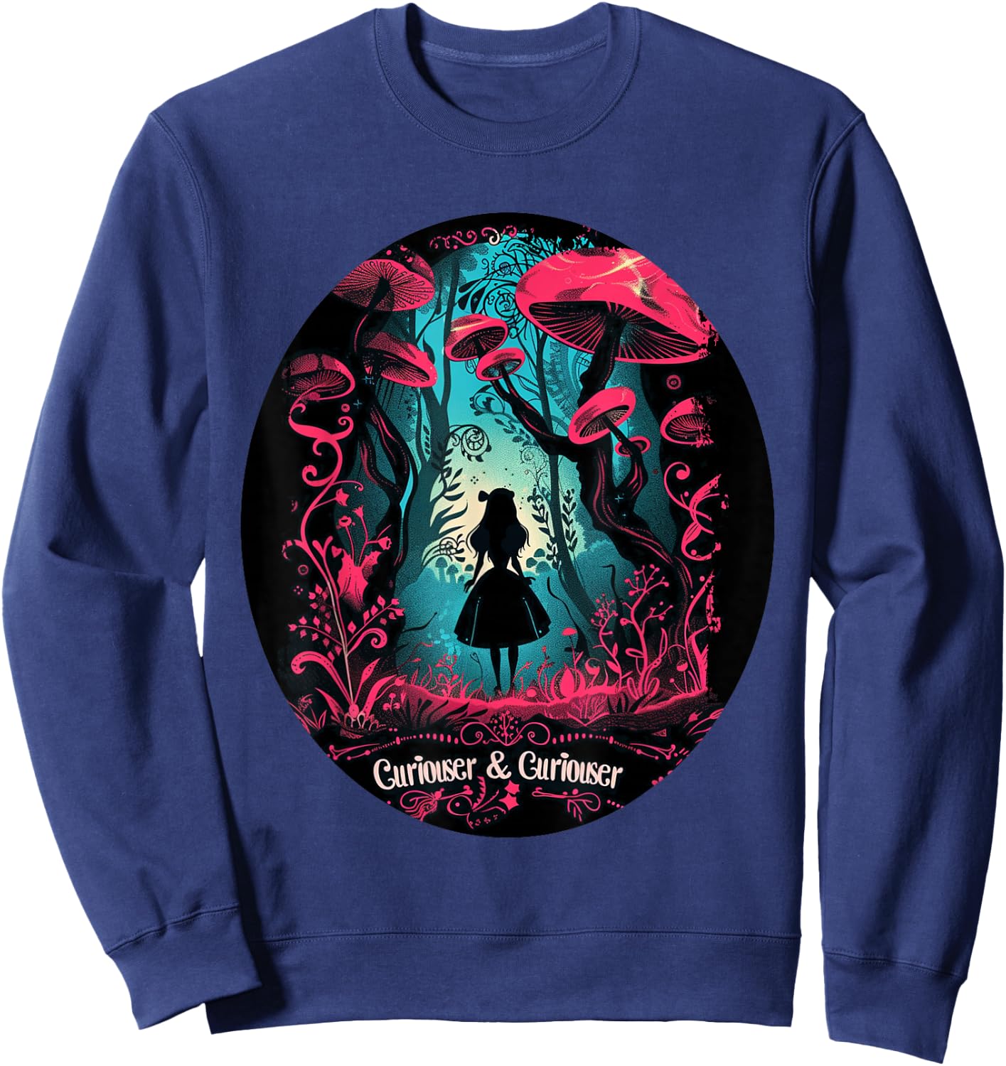 Alice im Wunderland Sweatshirt - Sweatshirt | Navy