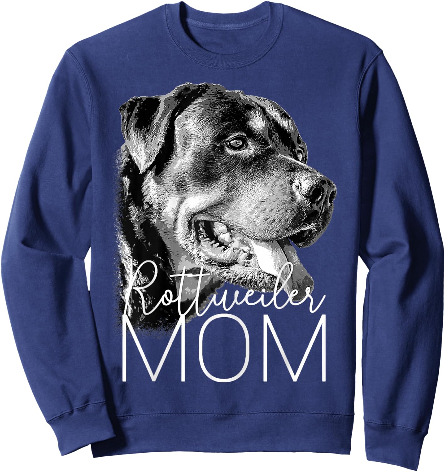 Rottweiler Mom - Dog mother's day gift Sweatshirt - Sweatshirt | Navy