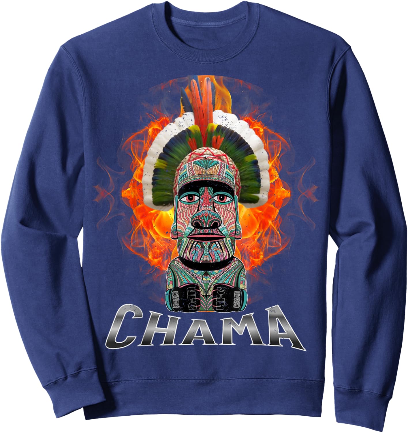 Chama Paotan Alex Periera MMA Fan JJB Boxing Muay Thai Sweatshirt - Sweatshirt | Navy
