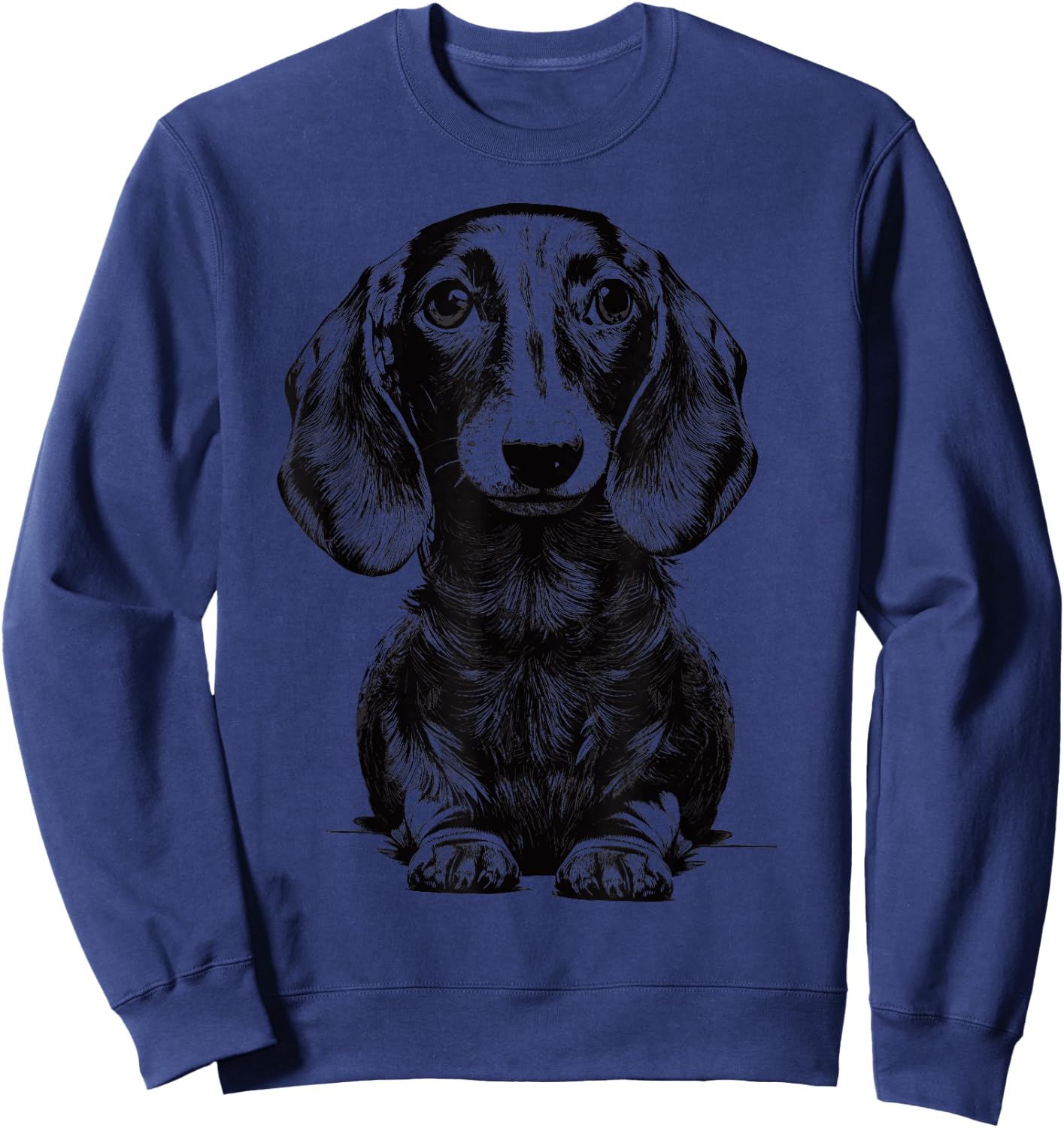 Dachshund, Wiener Dog Puppy, Doxie Mom Sweatshirt - Sweatshirt | Navy