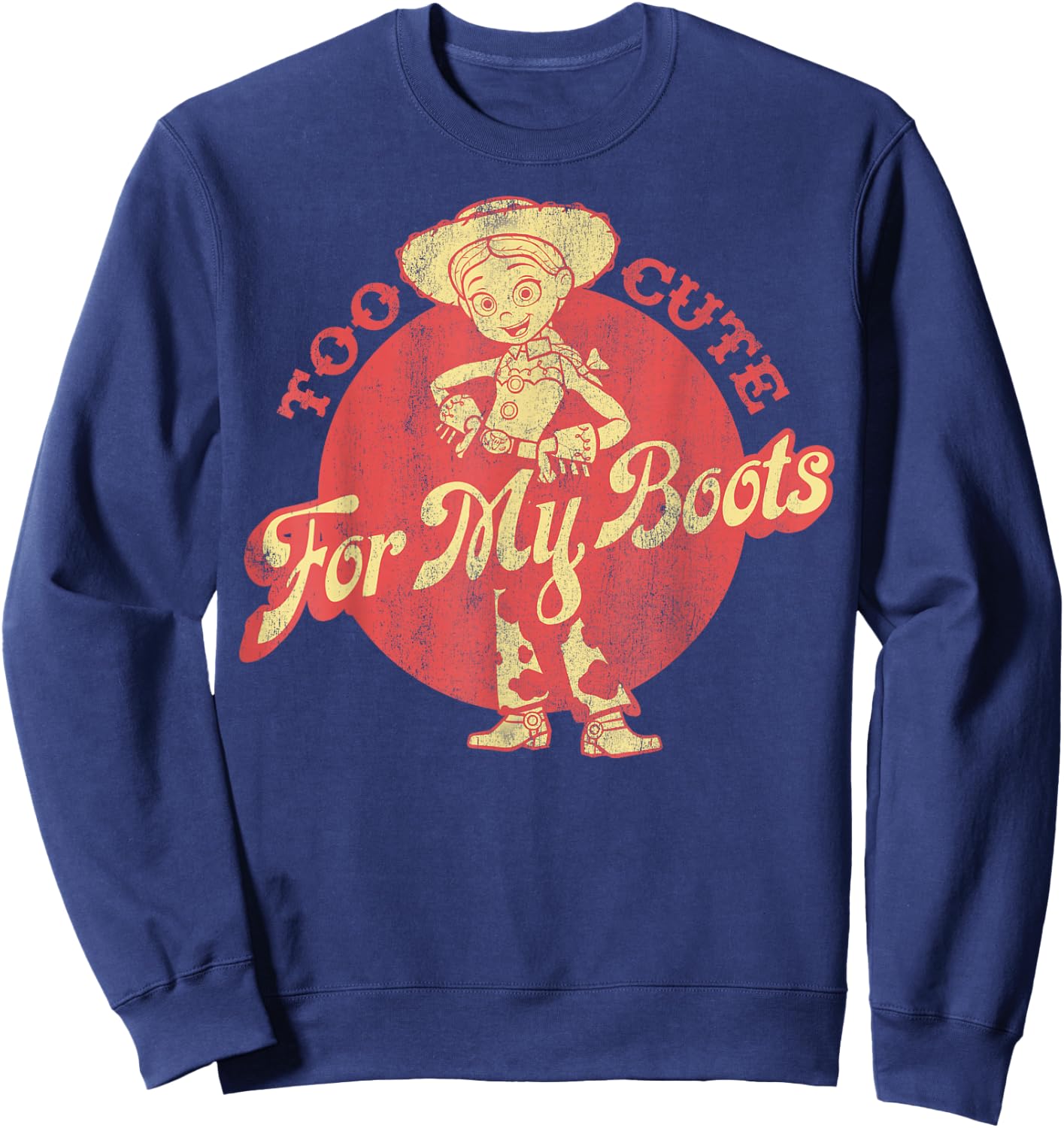 Disney Pixar Toy Story 4 Jessie Too Cute Sweatshirt - Sweatshirt | Navy