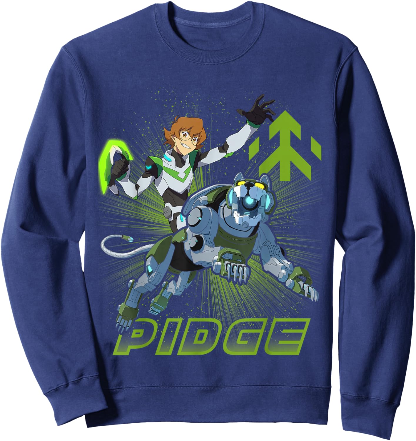 Voltron: Legendary Defender Paladin Pidge Graphic Sweatshirt - Sweatshirt | Navy