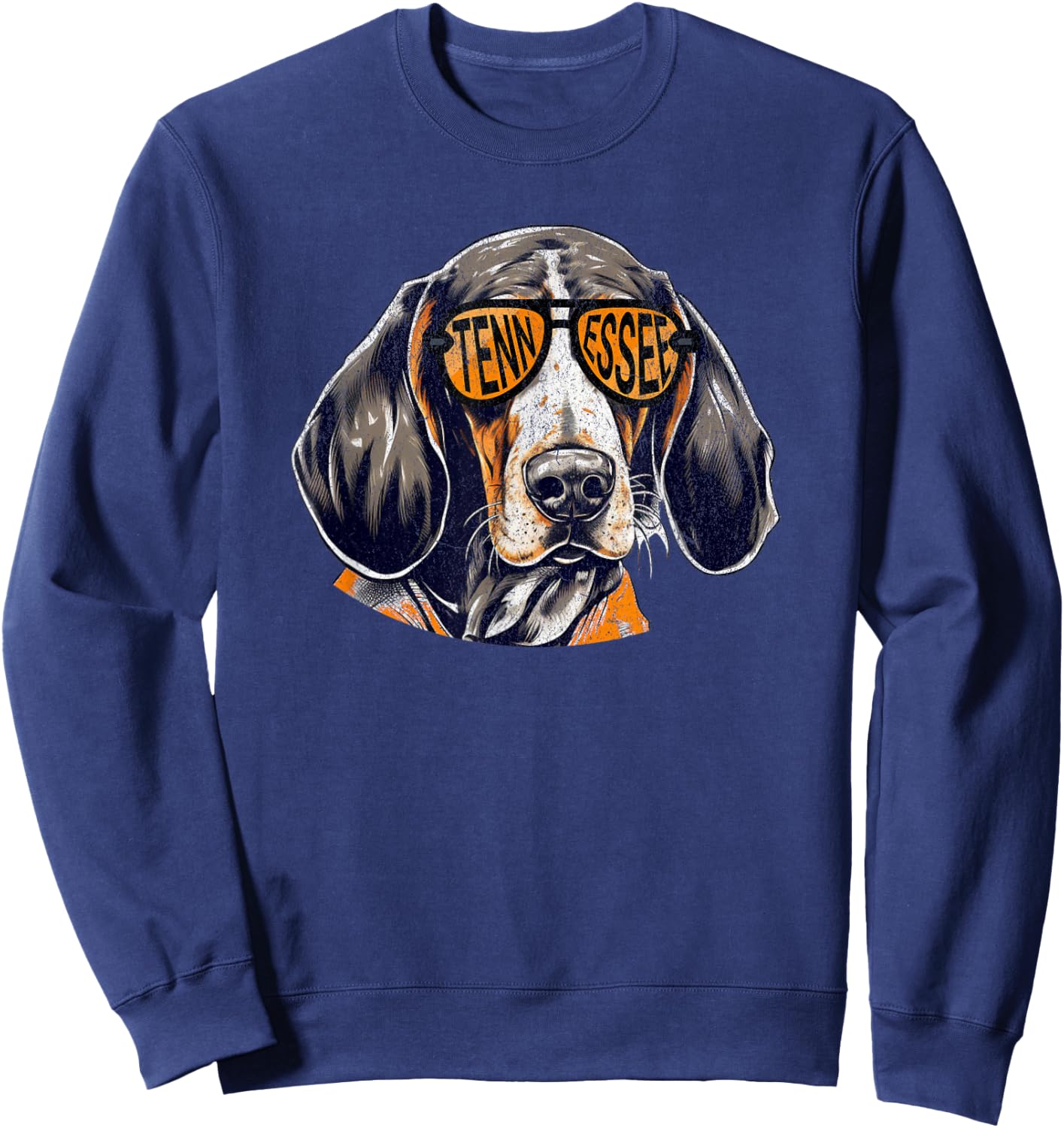 Tennessee Dog Sport Lovers | Tennessee Coonhound Fan Sweatshirt - Sweatshirt | Navy