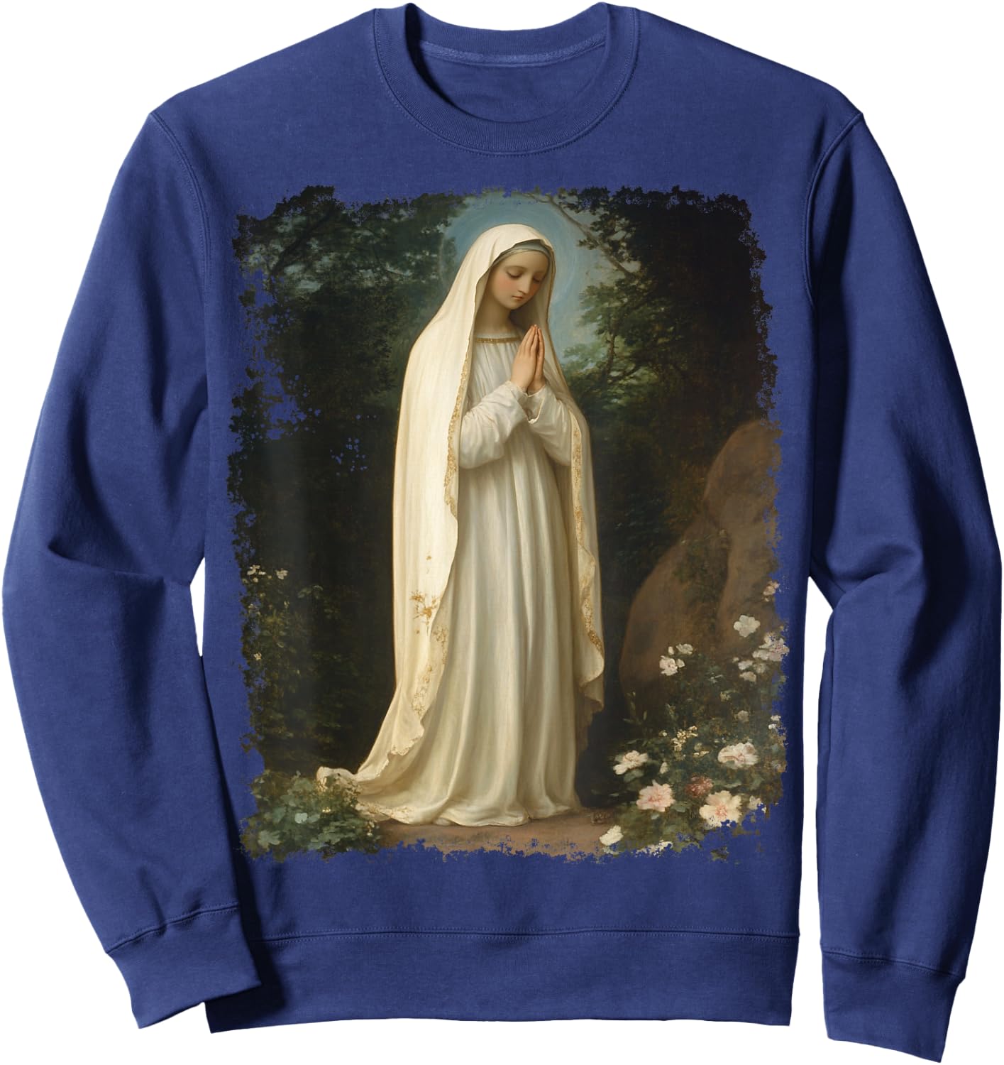 Saint Virgin Mary Sweatshirt - Sweatshirt | Navy