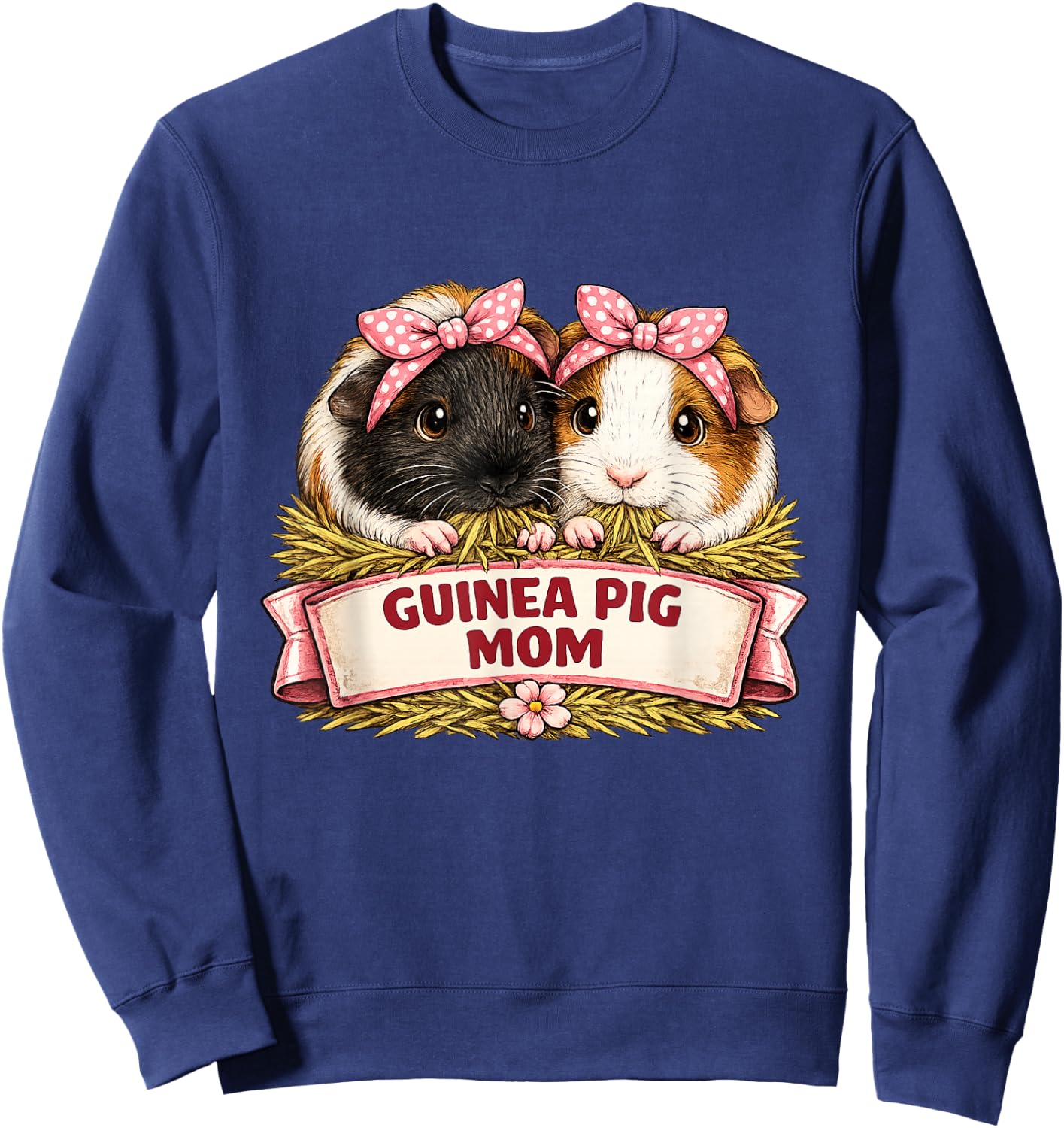 Guinea Pig Mom Sweatshirt - Sweatshirt | Navy