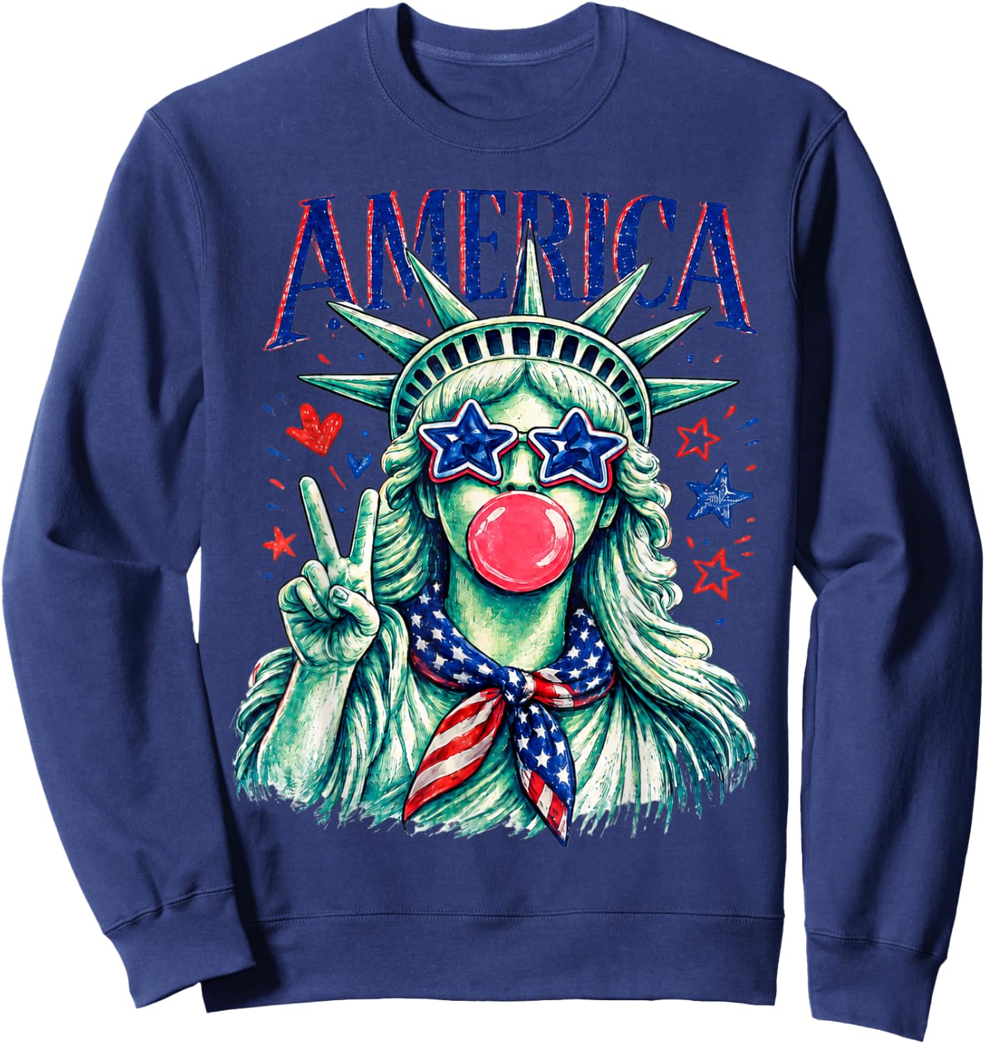 4th of July Sweatshirt - Sweatshirt | Navy