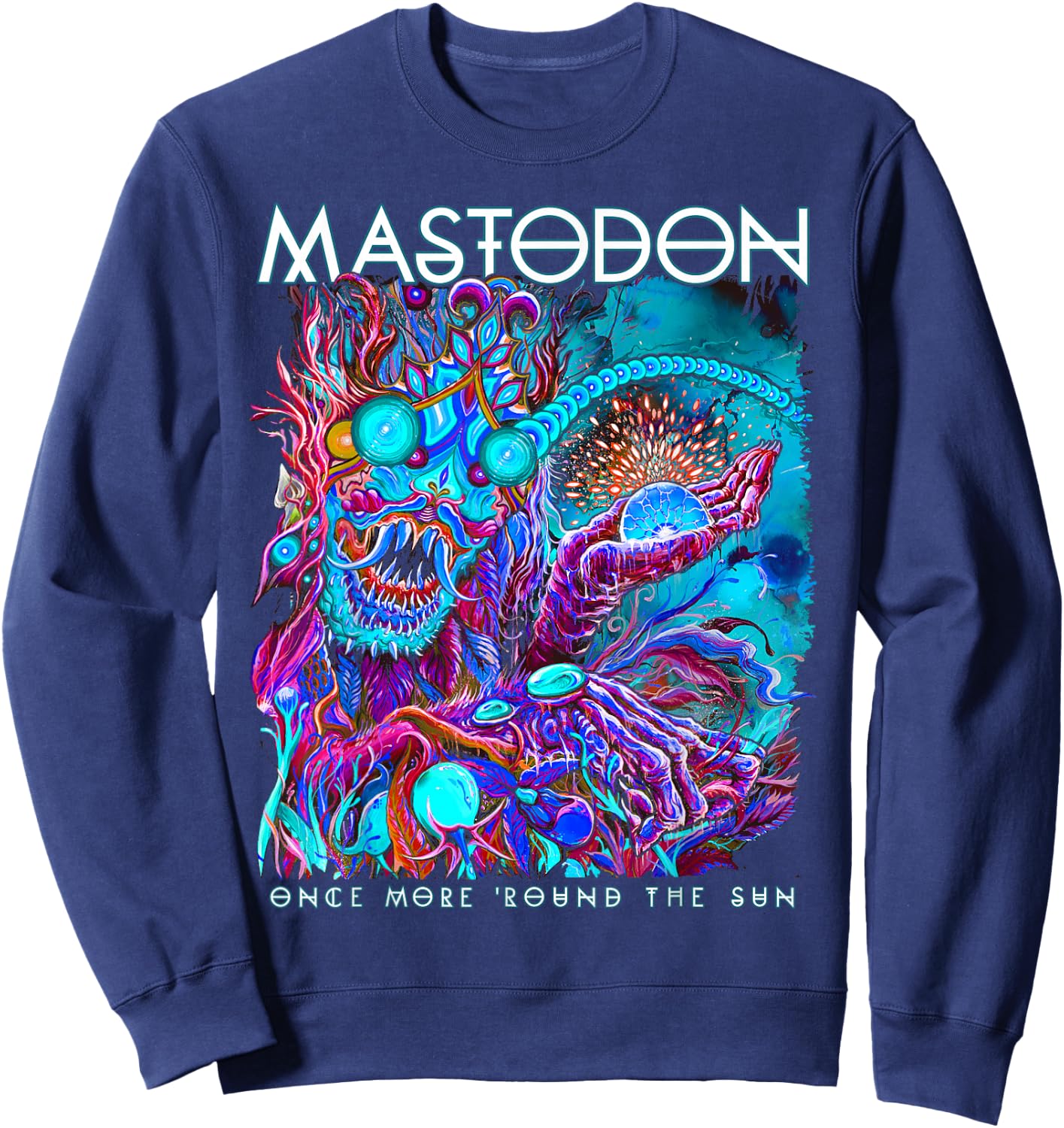 Mastodon OMRTS Blue Beast Sweatshirt - Sweatshirt | Navy