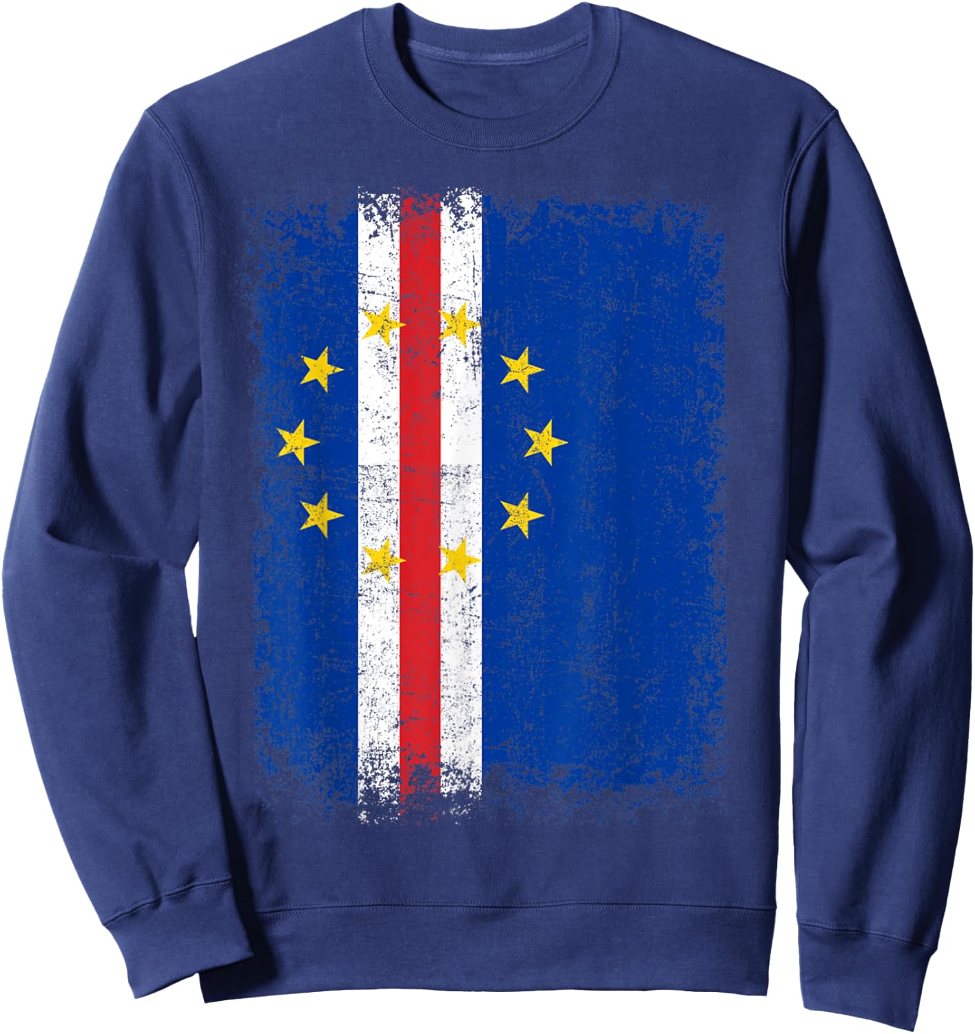 Cabo Verde Flag Cabo Verde Gifts Love Cabo Verde Sweatshirt - Sweatshirt | Navy