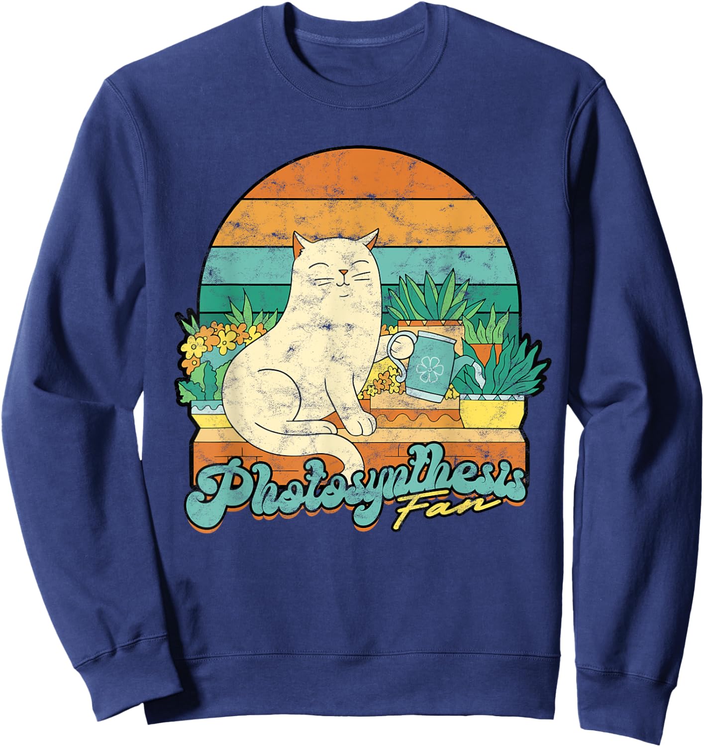 House Plants Photosynthesis Fan Sweatshirt - Sweatshirt | Navy