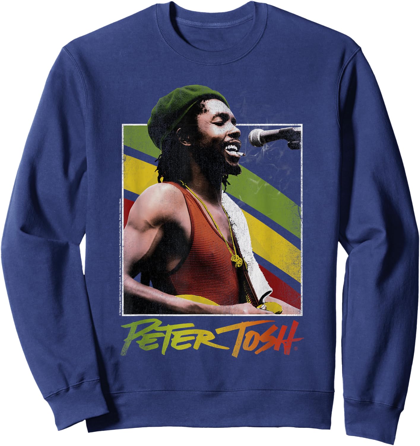 Peter Tosh NY 1978 Sweatshirt - Sweatshirt | Navy
