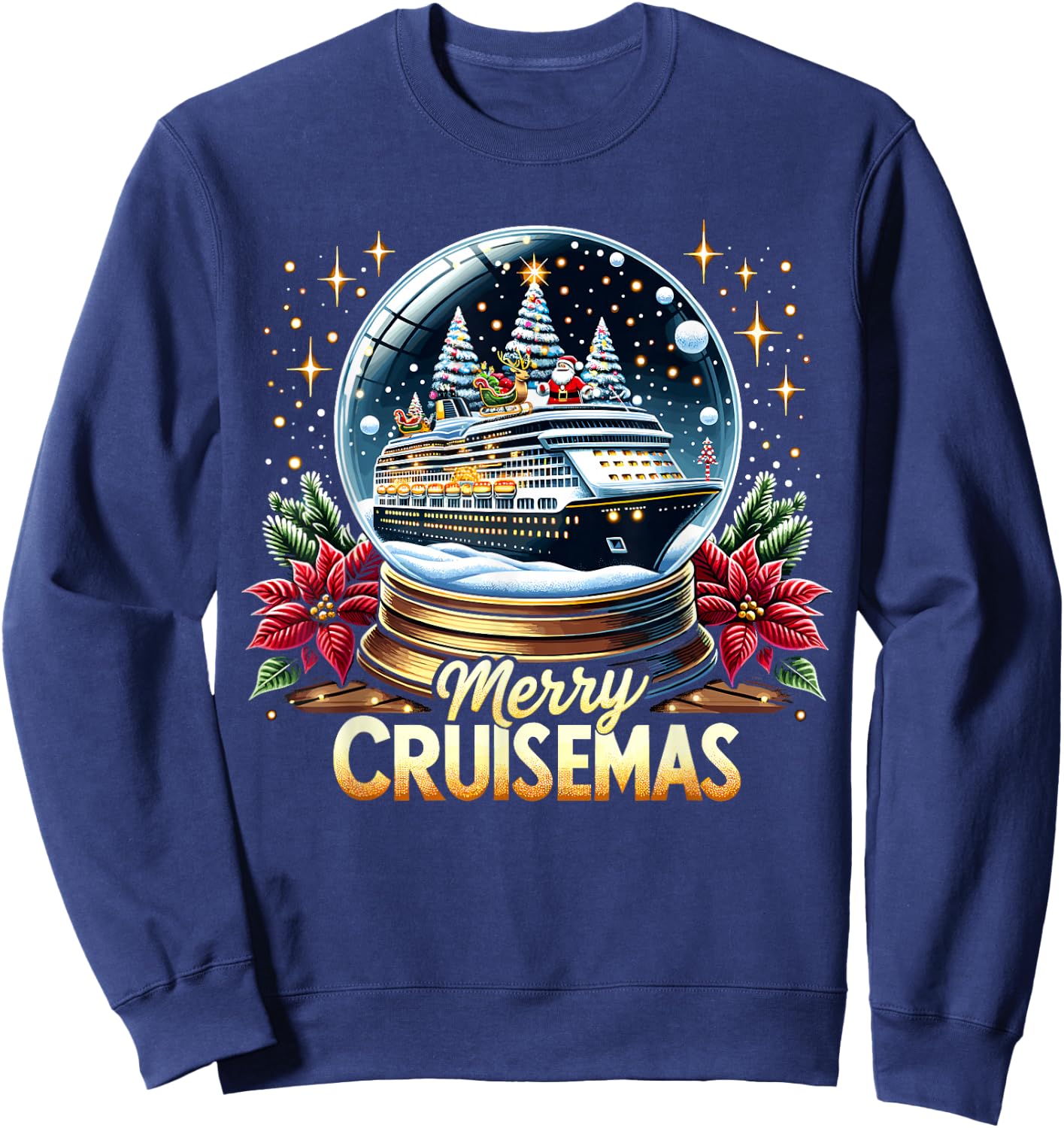 Merry Cruisemas - Cruise Mas Sweatshirt - Sweatshirt | Navy