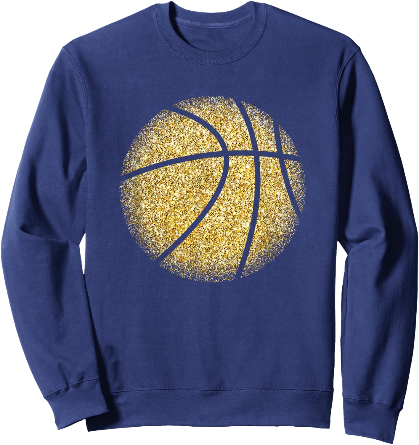 Basketball Player Funny Bball Lover Sports Vintage Sweatshirt - Sweatshirt | Navy