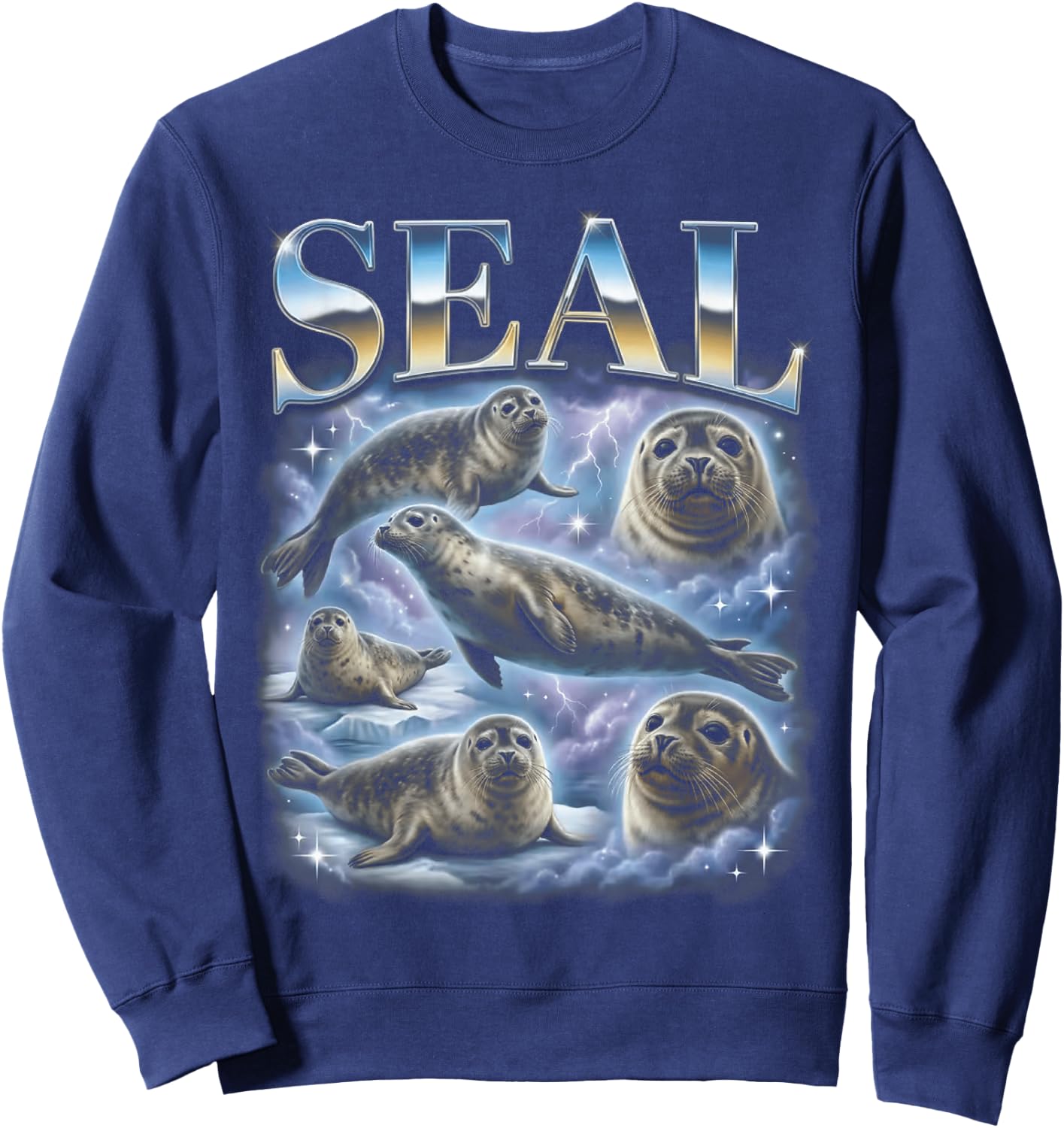 Seal Sweatshirt - Sweatshirt | Navy