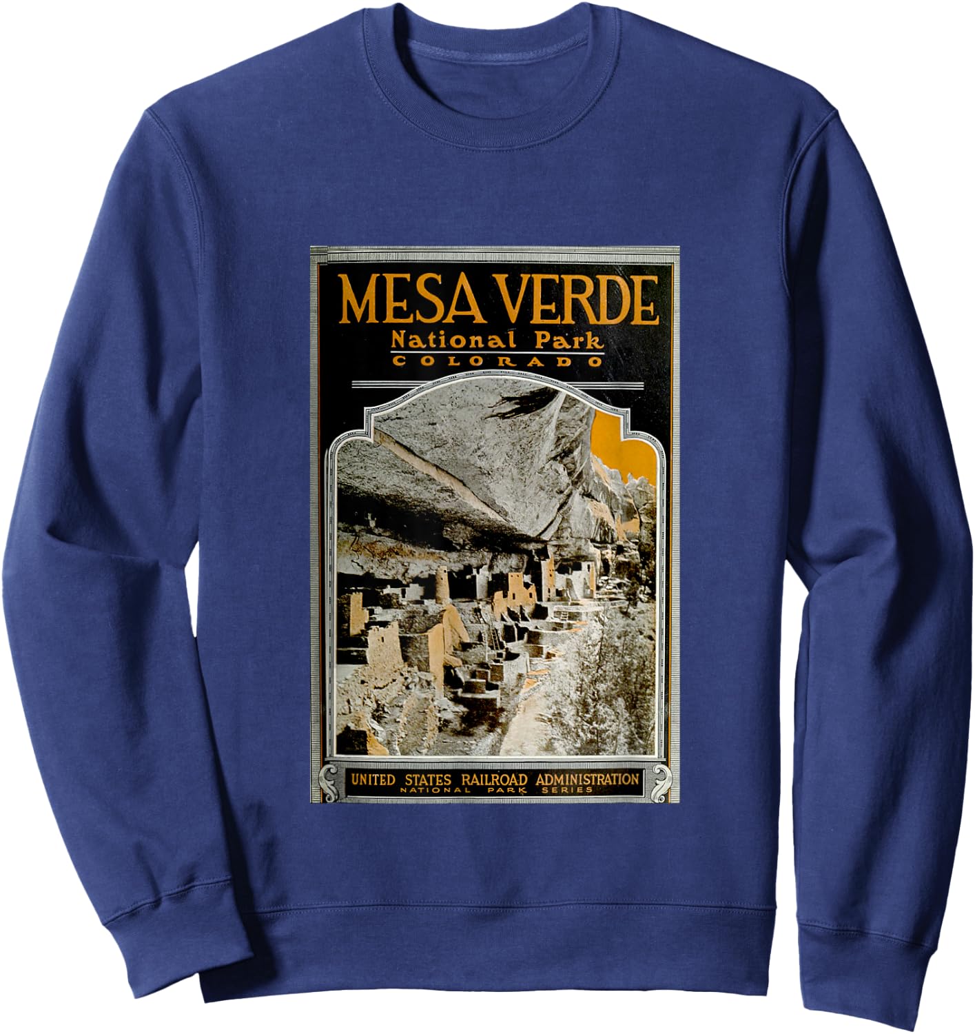 Mesa Verde National Park T Shirt Sweatshirt - Sweatshirt | Navy