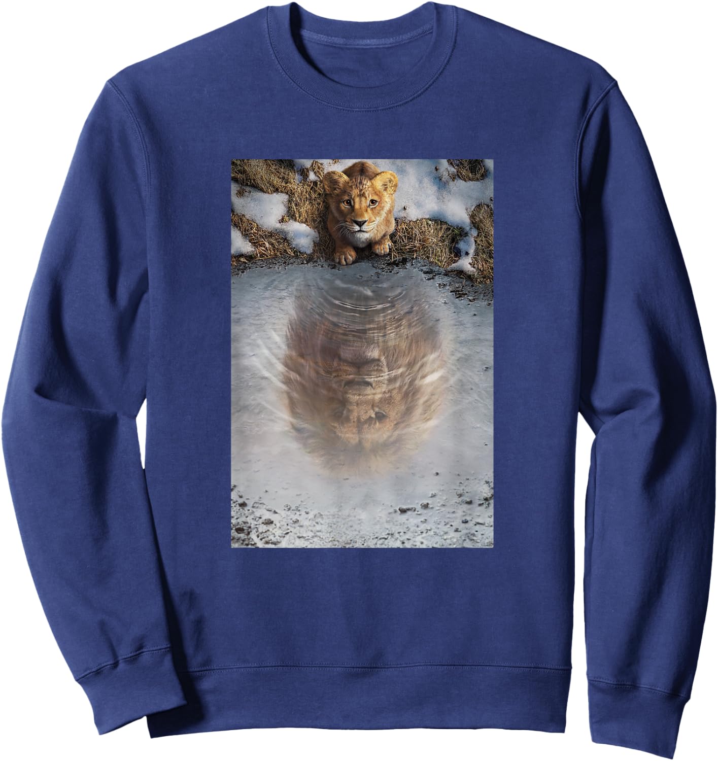 Disney Mufasa: The Lion King A Royal Reflection Sweatshirt - Sweatshirt | Navy