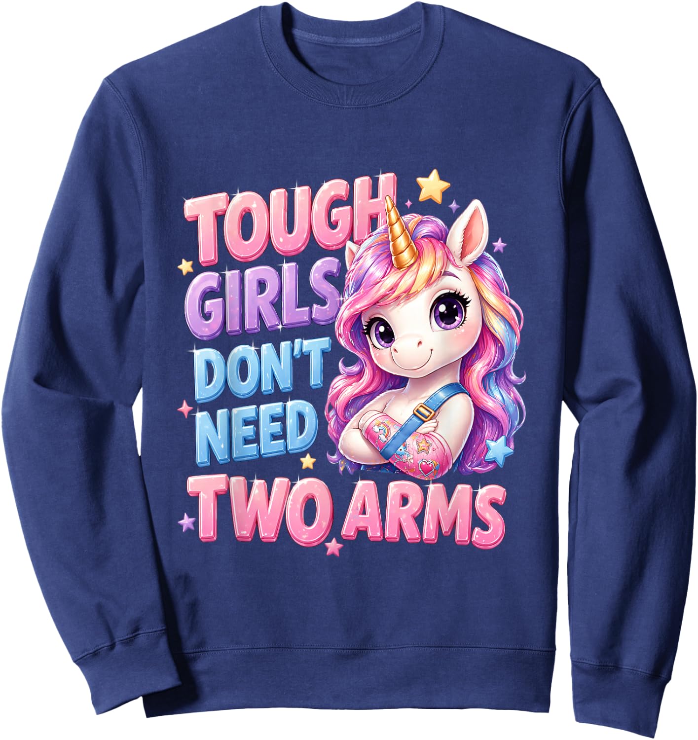 Recovery Unicorn Sweatshirt - Sweatshirt | Navy
