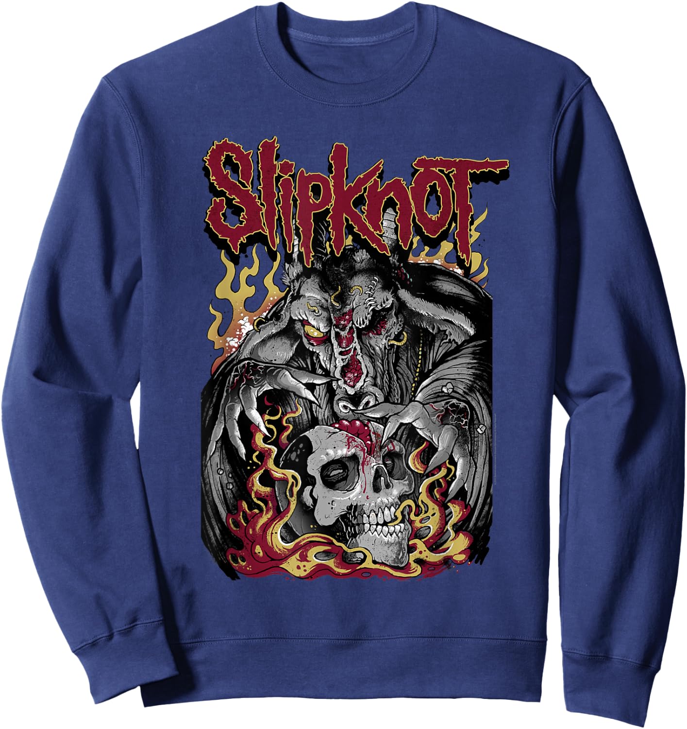 Slipknot Brain Man , black Sweatshirt - Sweatshirt | Navy