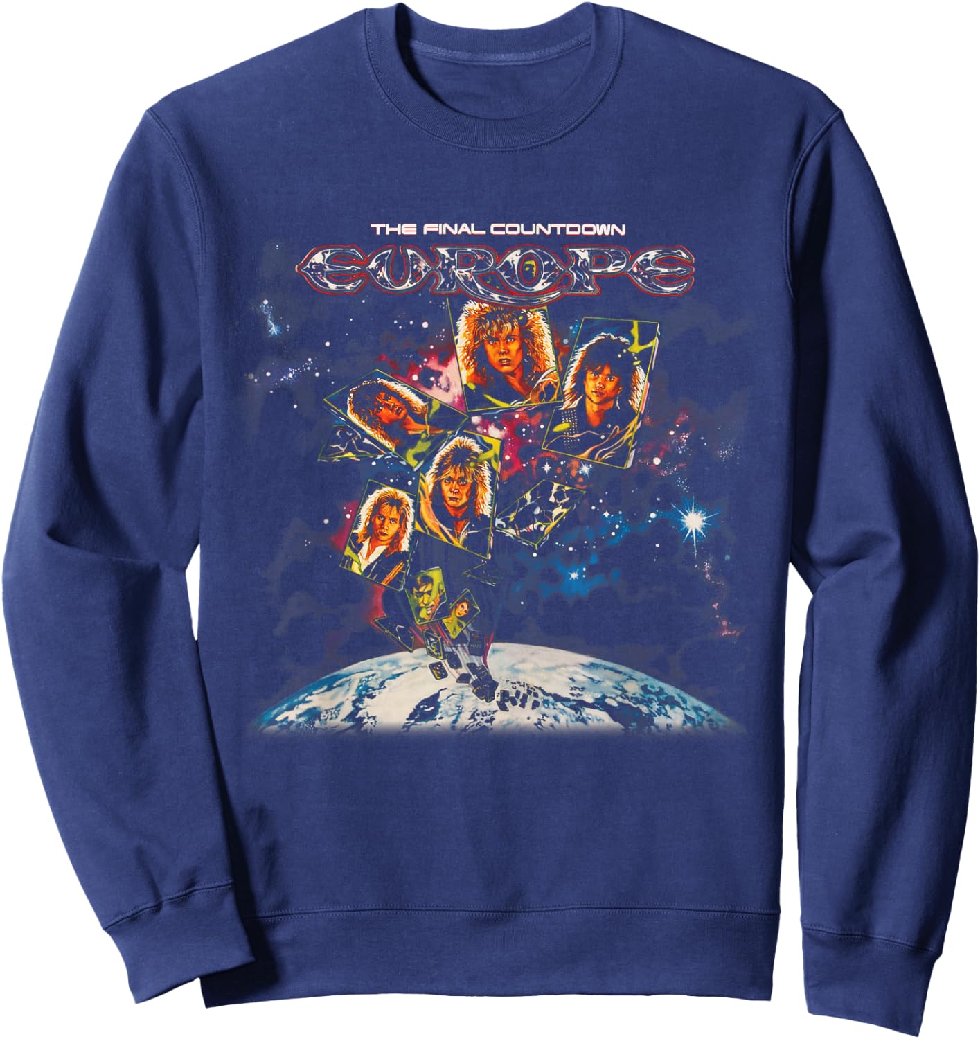 Europe The Final Countdown Sweatshirt - Sweatshirt | Navy