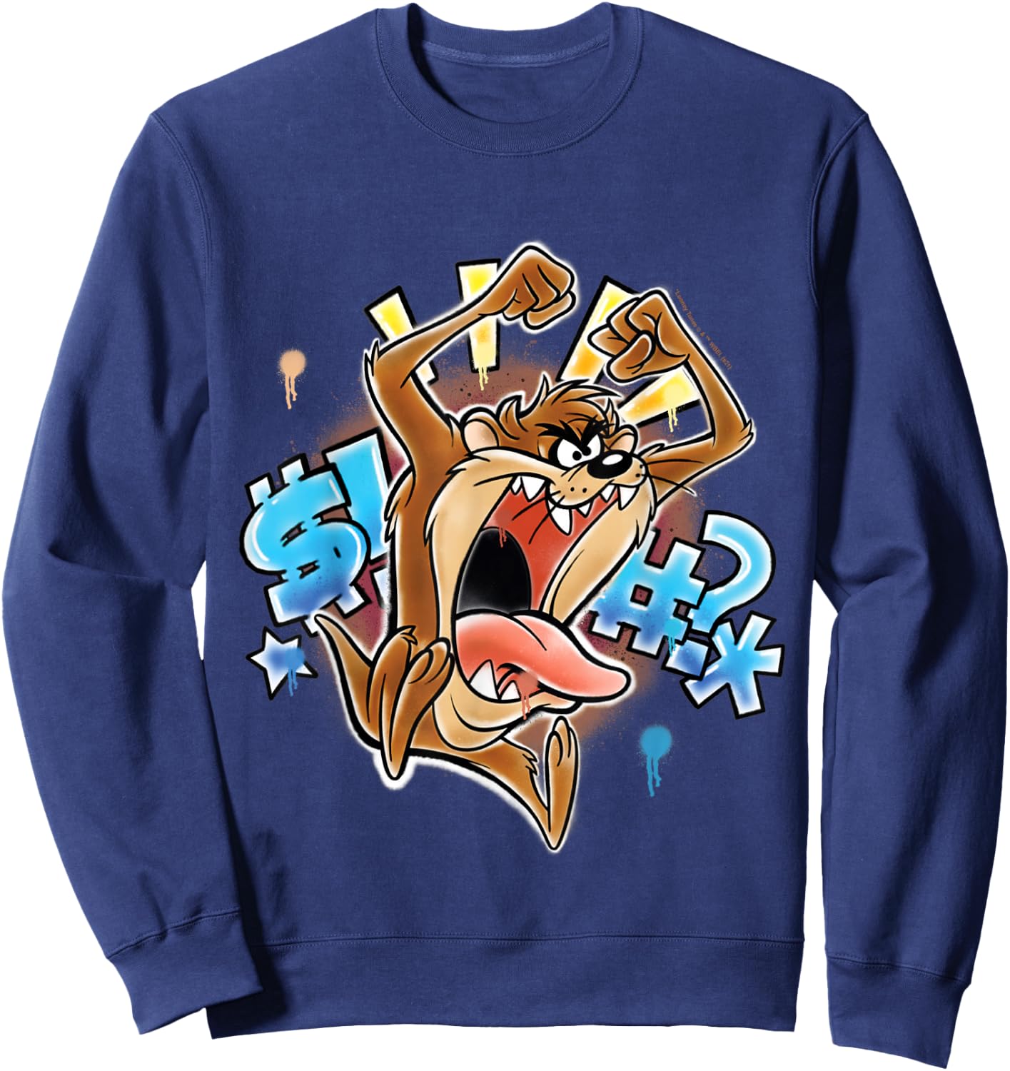 Looney Tunes Taz Sweatshirt - Sweatshirt | Navy