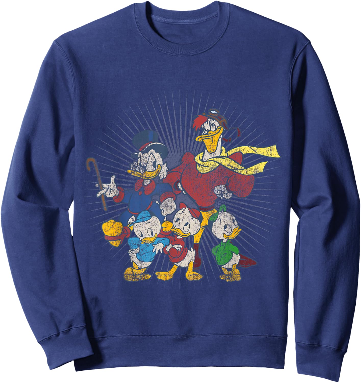 Disney - Ducktales Group Sweatshirt - Sweatshirt | Navy