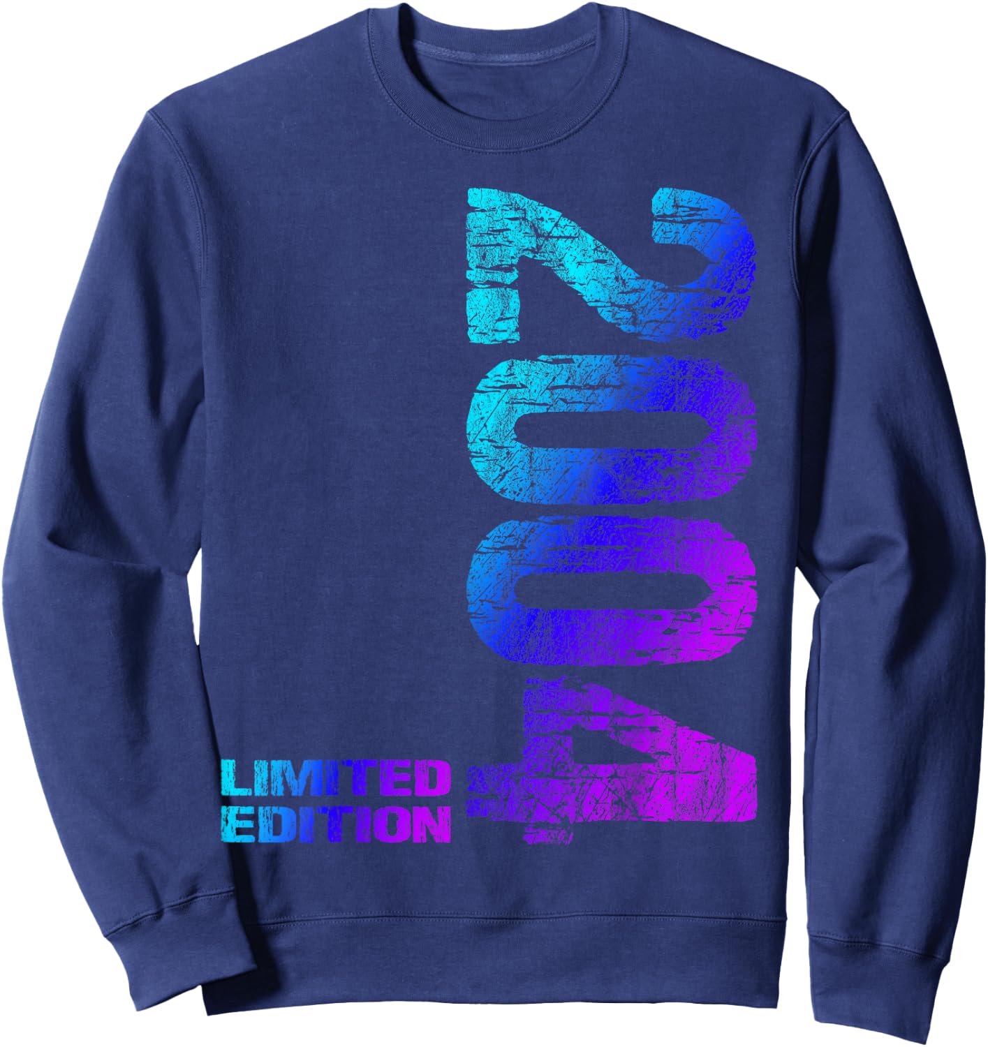 19th Birthday 2004 Limited Edition Man Woman , black Sweatshirt - Sweatshirt | Navy