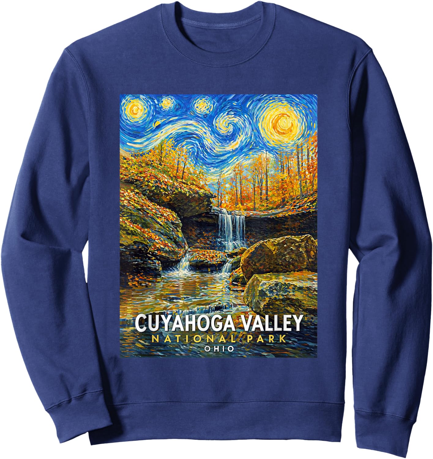 Cuyahoga Valley National Park Sweatshirt - Sweatshirt | Navy