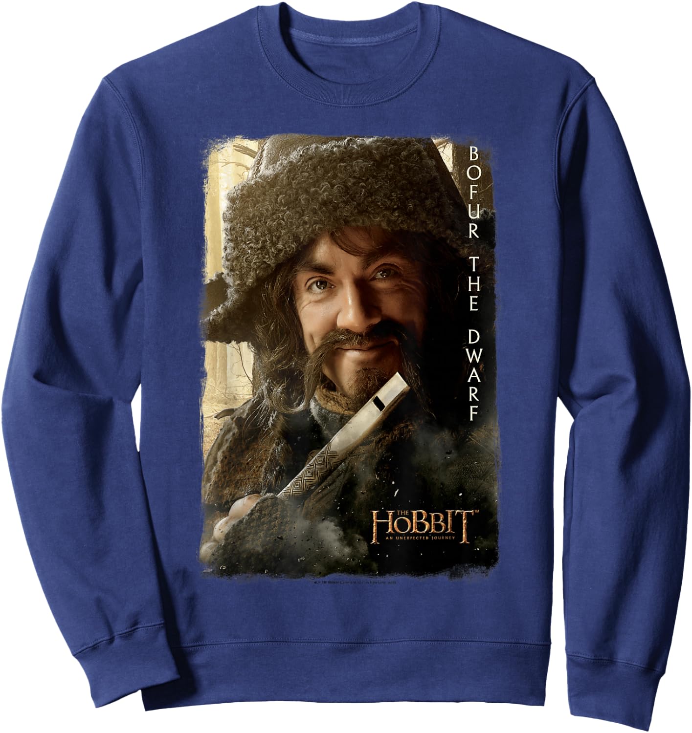 The Hobbit Bofur Sweatshirt - Sweatshirt | Navy