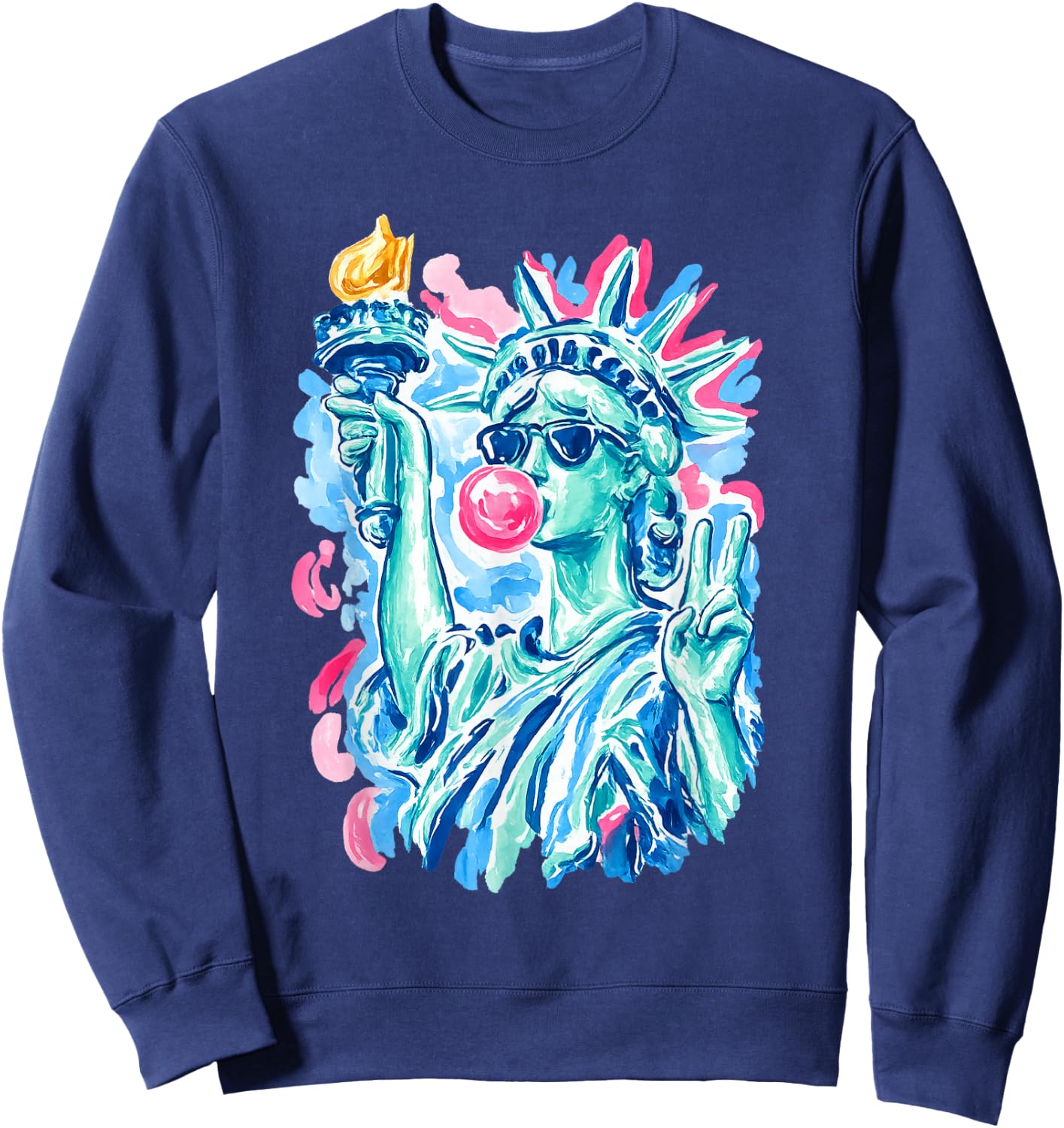4th of July Sweatshirt - Sweatshirt | Navy