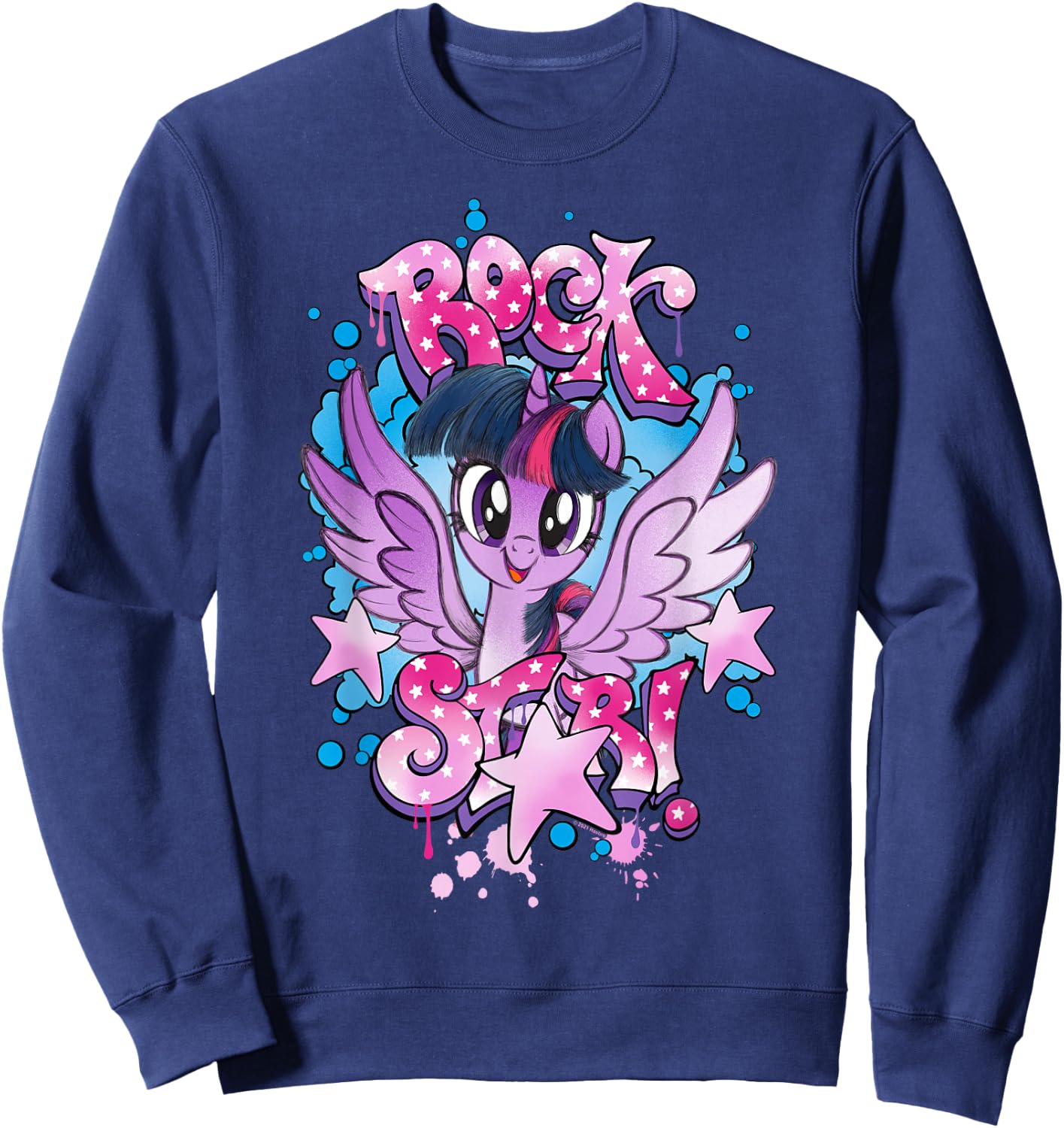 My Little Pony Twilight Sparkle Rock Star Sweatshirt - Sweatshirt | Navy