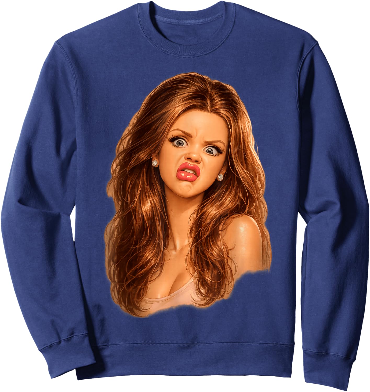 Genervte Diva - Sarkasmus arrogant & lustig mit Humor Sweatshirt - Sweatshirt | Navy