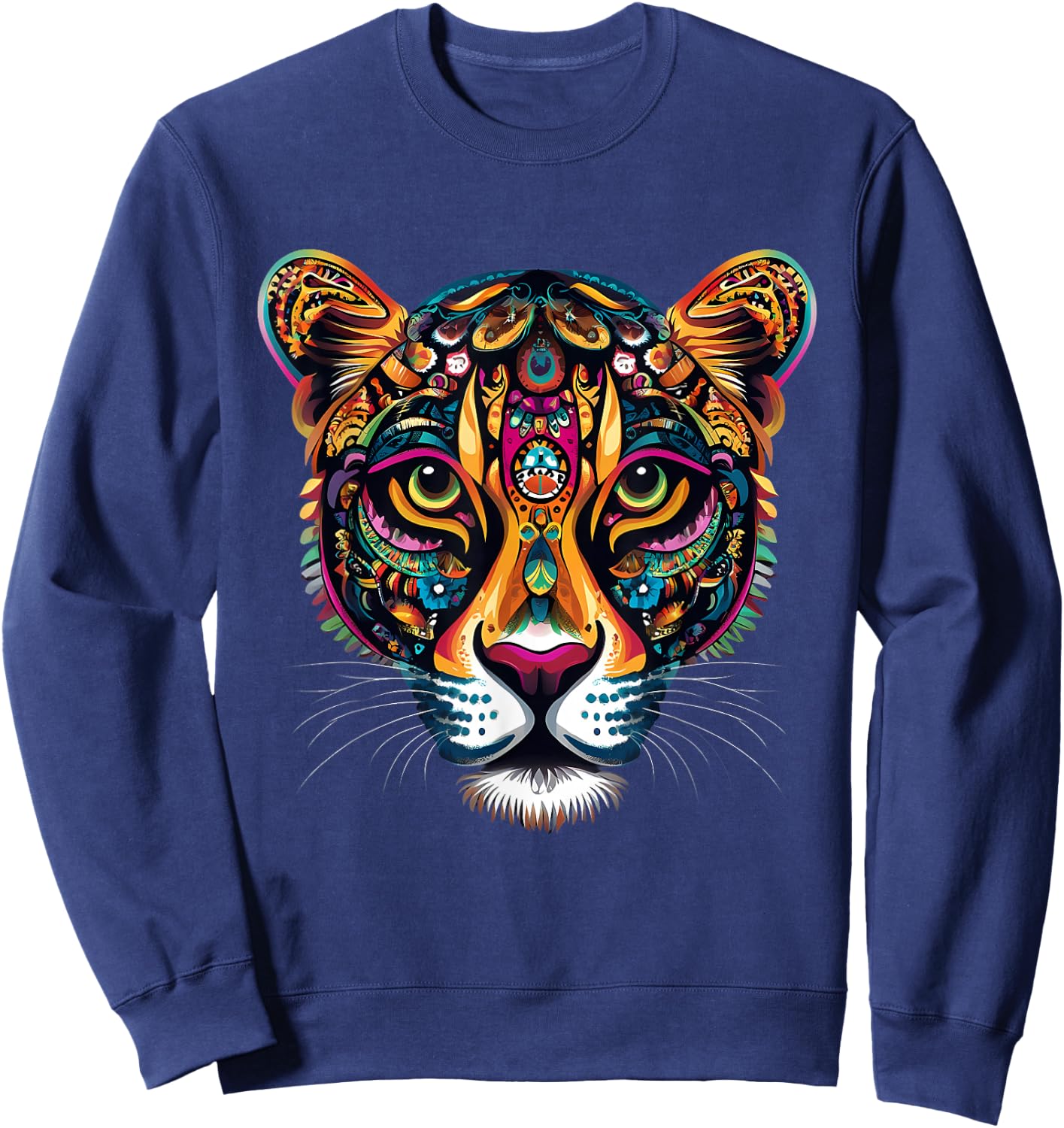 Mayan Jaguar Native Mexican Pride Quetzalcoatl Aztec God Sweatshirt - Sweatshirt | Navy
