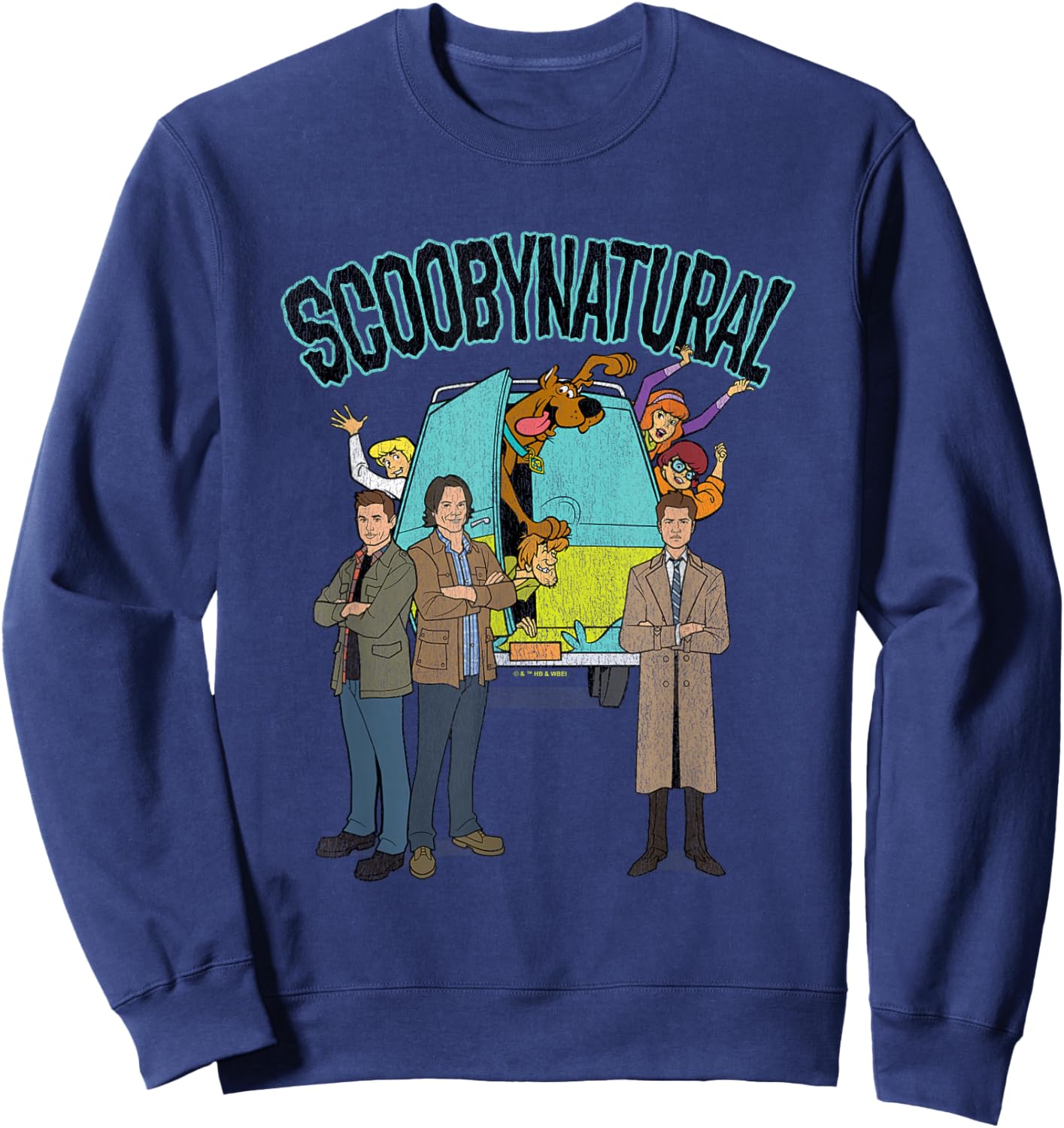 Scooby-Doo Scoobynitual Supernatural Mystery Ride , black Sweatshirt - Sweatshirt | Navy