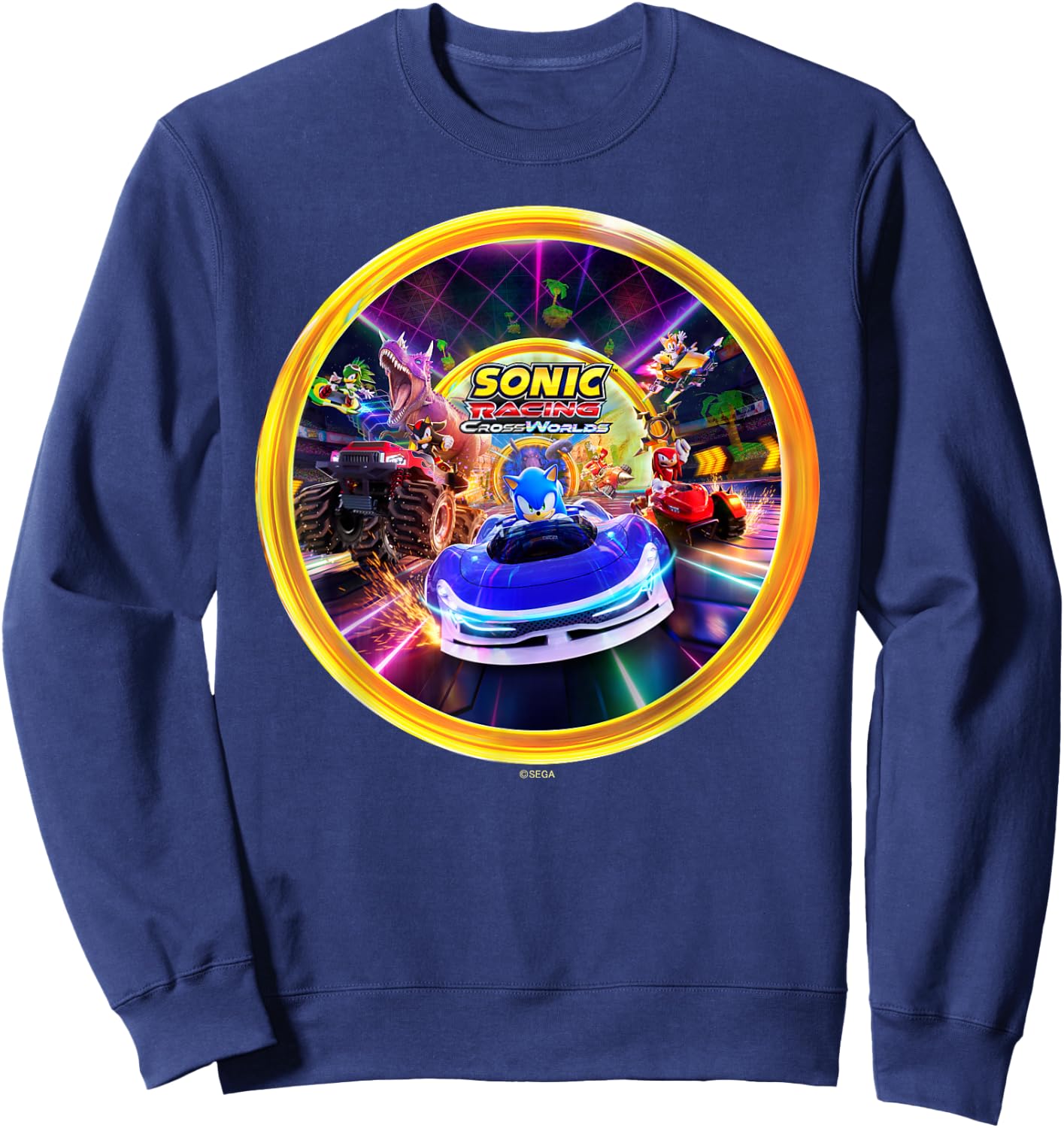 Sonic The Hedgehog: CrossWorlds Sweatshirt - Sweatshirt | Navy