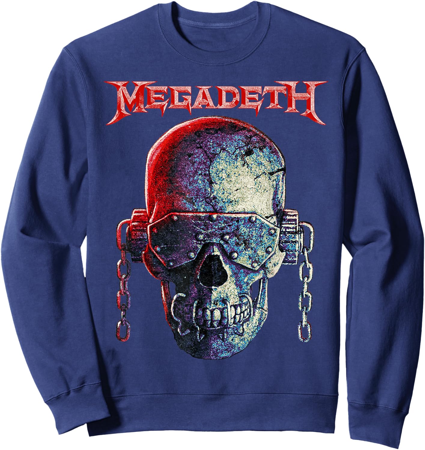 Megadeth - Big Vic , Black, S Sweatshirt - Sweatshirt | Navy