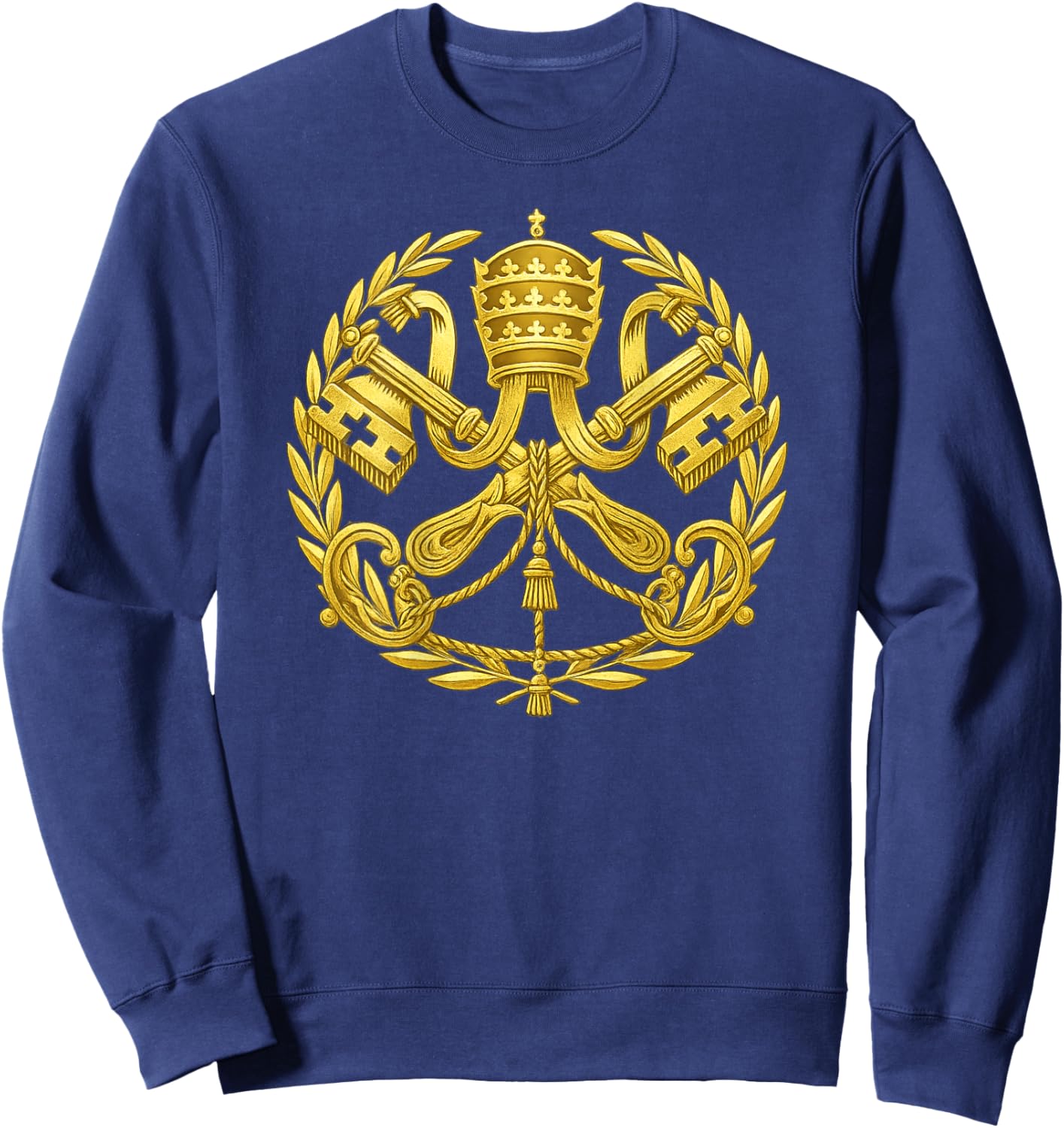 Clés catholiques Romaines du Vatican Sweatshirt - Sweatshirt | Navy