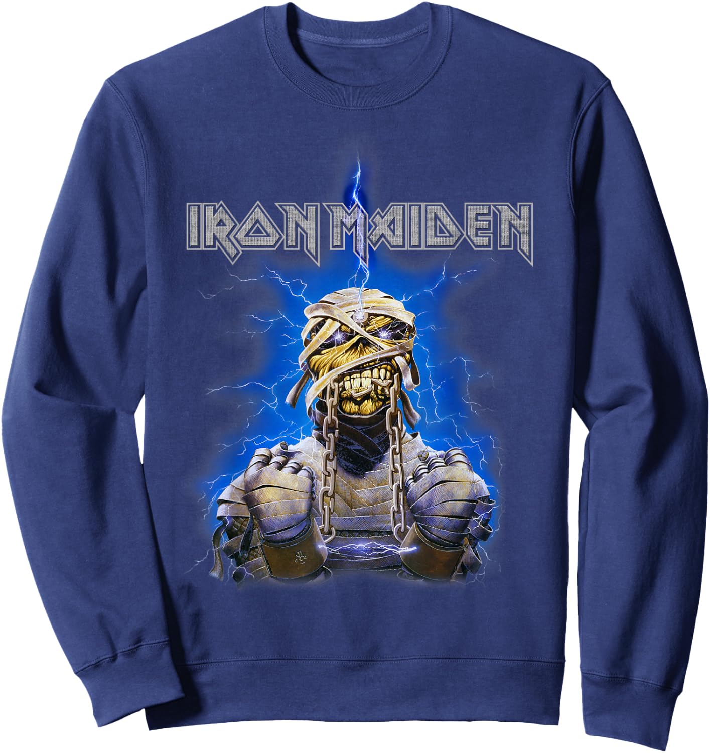 Iron Maiden - Powerslave Mummy Small Sweatshirt - Sweatshirt | Navy
