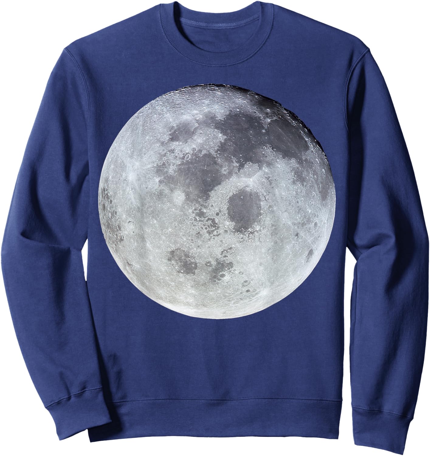 Full Moon Moon Phases Astrology Shirt Sweatshirt - Sweatshirt | Navy