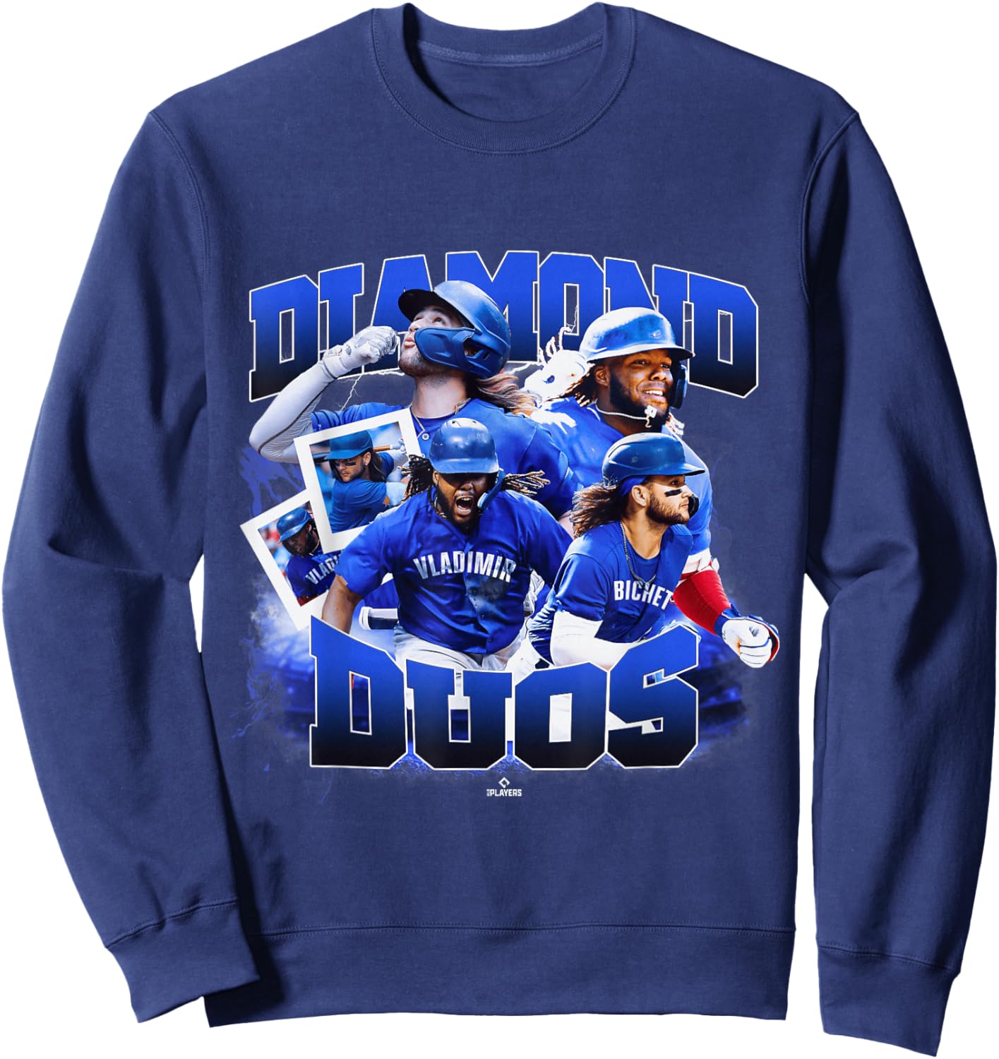 Vladimir Guerrero Jr. & Bo Bichette | Toronto | MLBDDUO4010 Sweatshirt - Sweatshirt | Navy