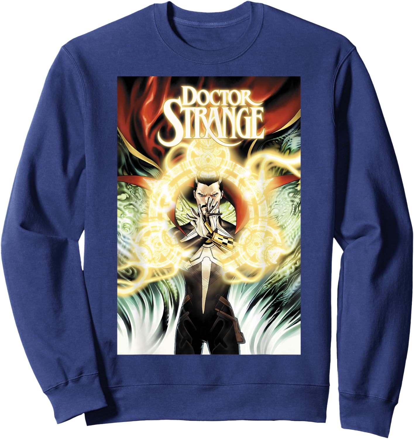 Marvel Doctor Strange Comic Cover Sweatshirt - Sweatshirt | Navy