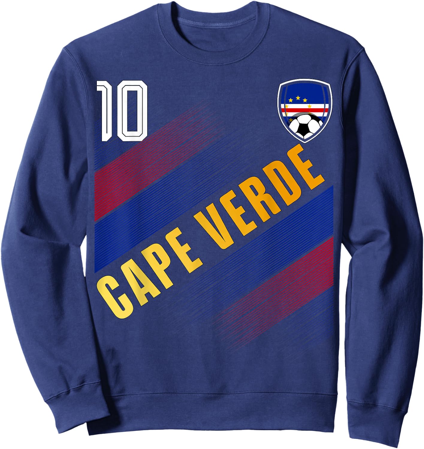 Cape Verde Flag Cape Verdean Pride Lovers Sweatshirt - Sweatshirt | Navy