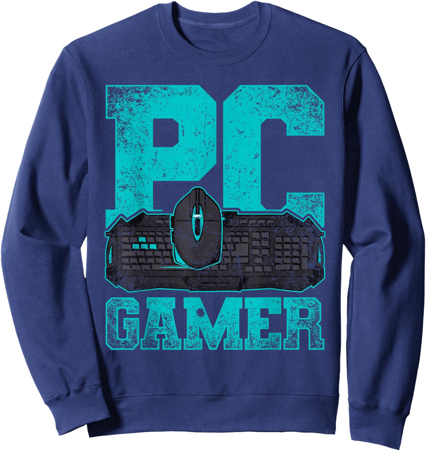 Gamer Sport Computer Games Player Gift PC Gaming Sweatshirt - Sweatshirt | Navy