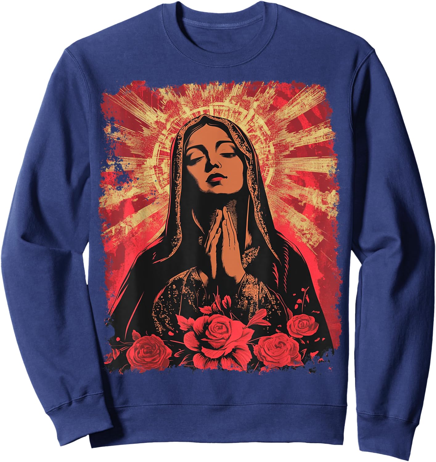 The Virgin Mary Sweatshirt - Sweatshirt | Navy