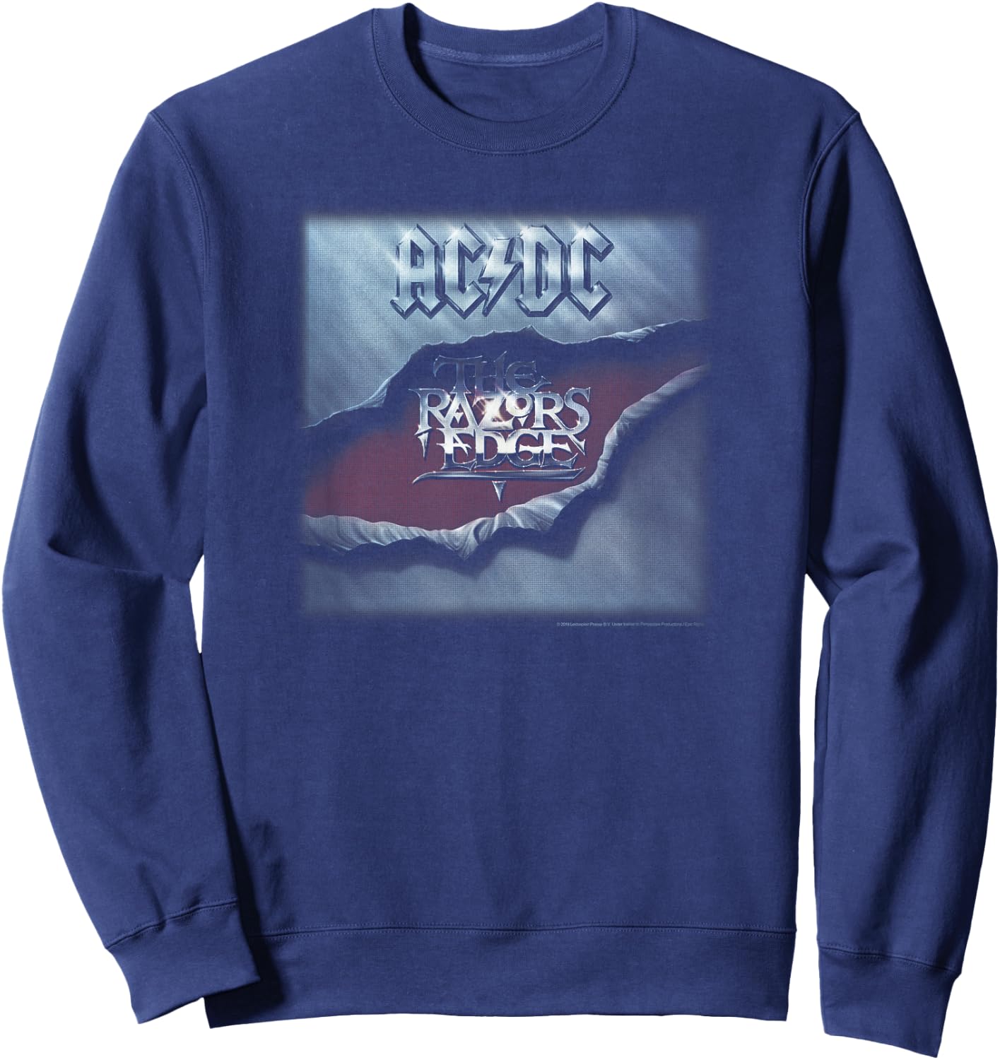 AC/DC - The Razor's Edge Sweatshirt - Sweatshirt | Navy